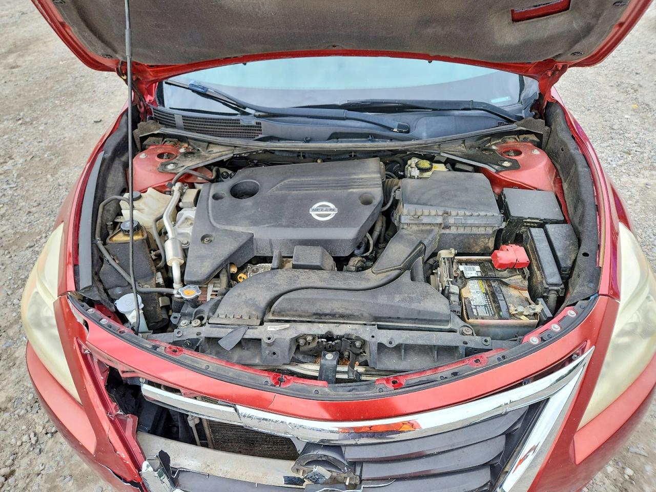 2014 Nissan Altima 2.5 S Красный vin: 1N4AL3AP0EC148718