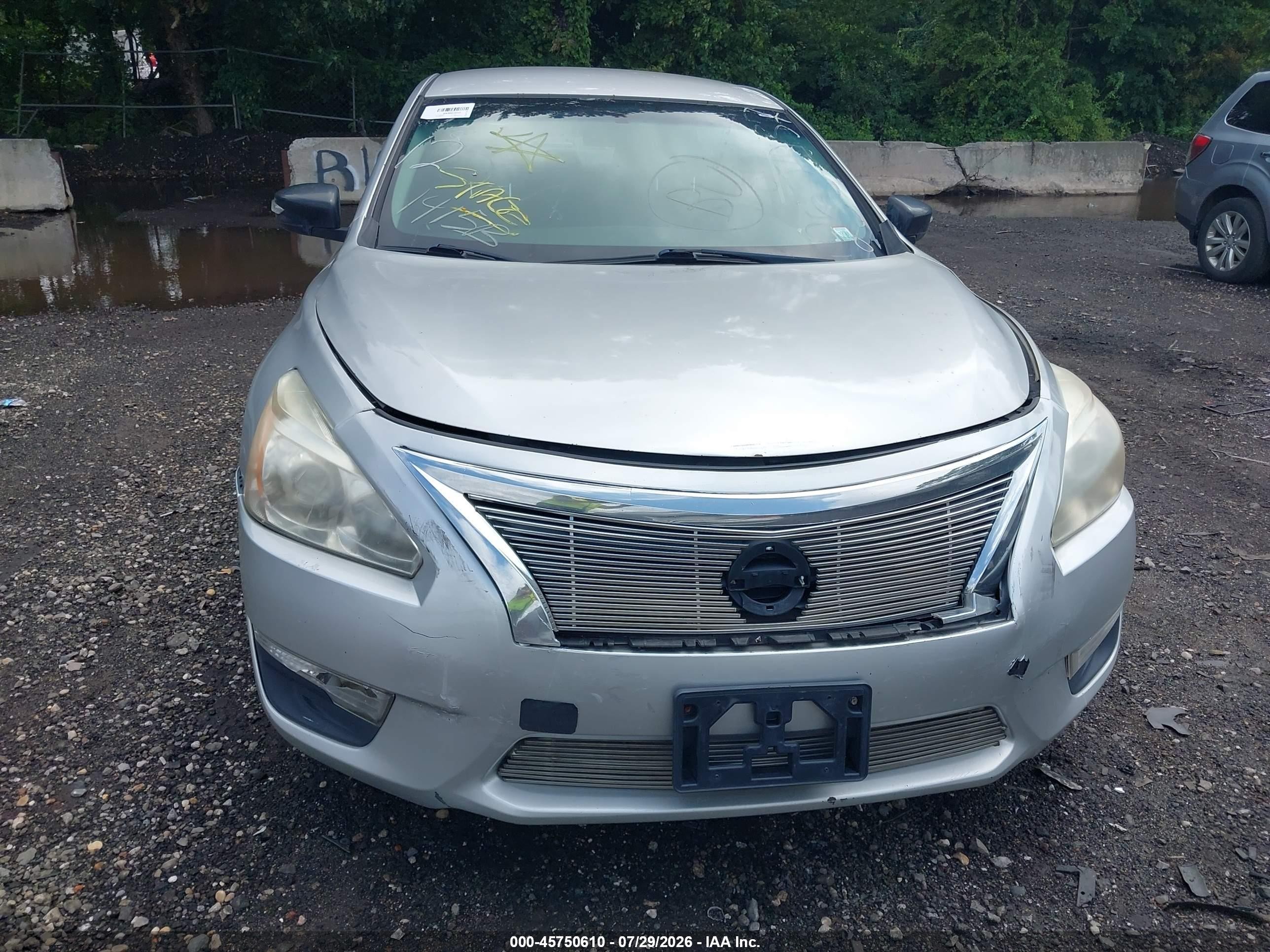 2014 Nissan Altima 2.5 S Silver vin: 1N4AL3AP0EC149433