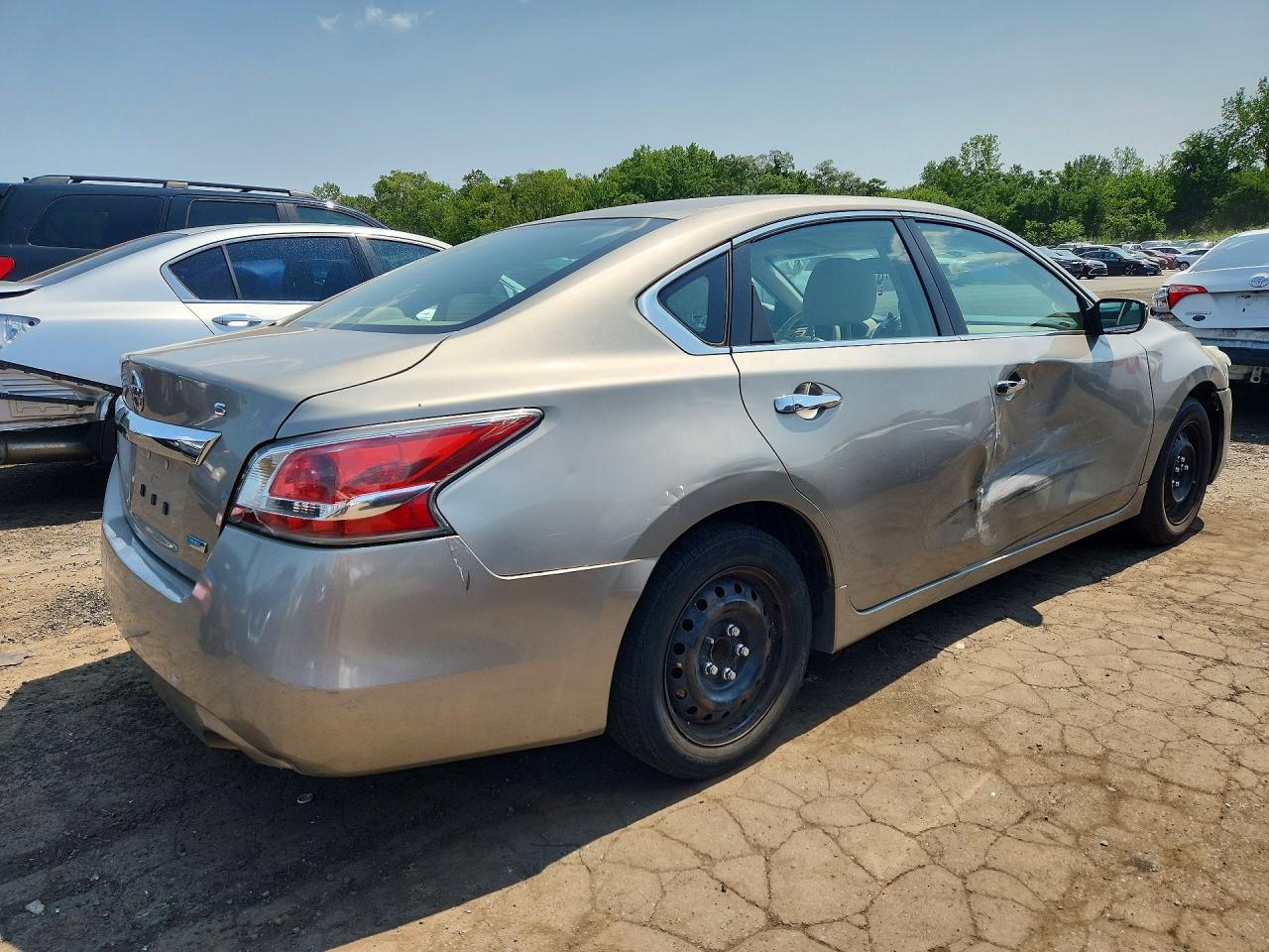 2014 Nissan Altima 2.5 S Tan vin: 1N4AL3AP0EC158245