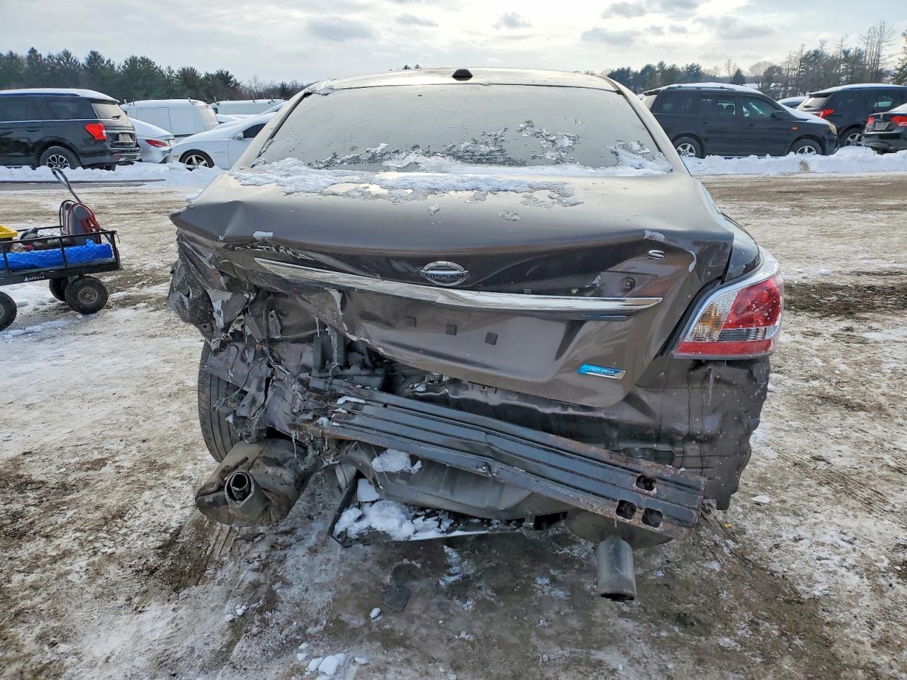 2014 Nissan Altima Brown vin: 1N4AL3AP0EC163011