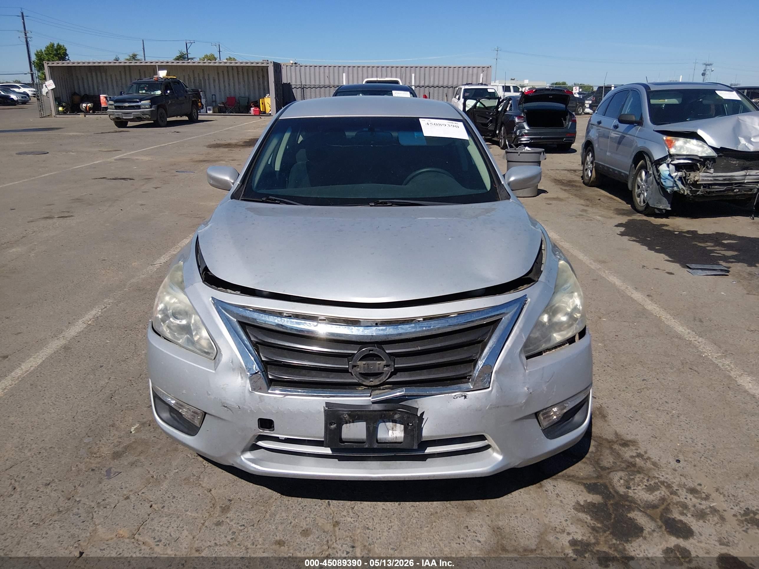 2014 Nissan Altima 2.5 S Silver vin: 1N4AL3AP0EC163610