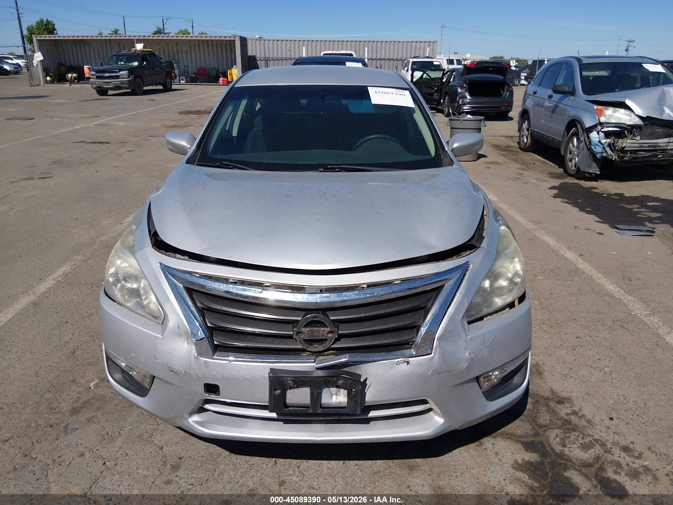 2014 Nissan Altima 2.5 S Silver vin: 1N4AL3AP0EC163610
