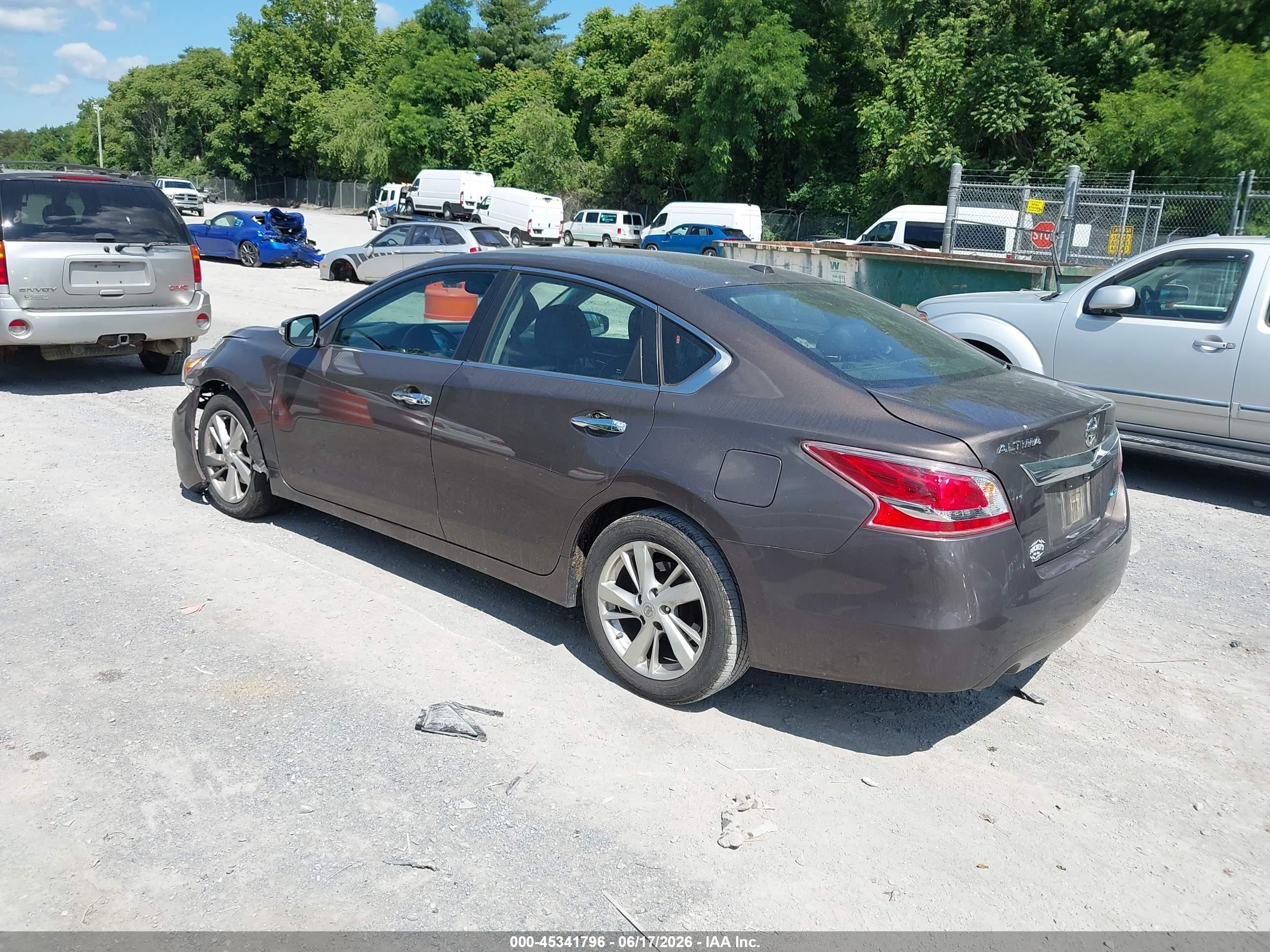 2014 Nissan Altima 2.5 Sl Gray vin: 1N4AL3AP0EC168225