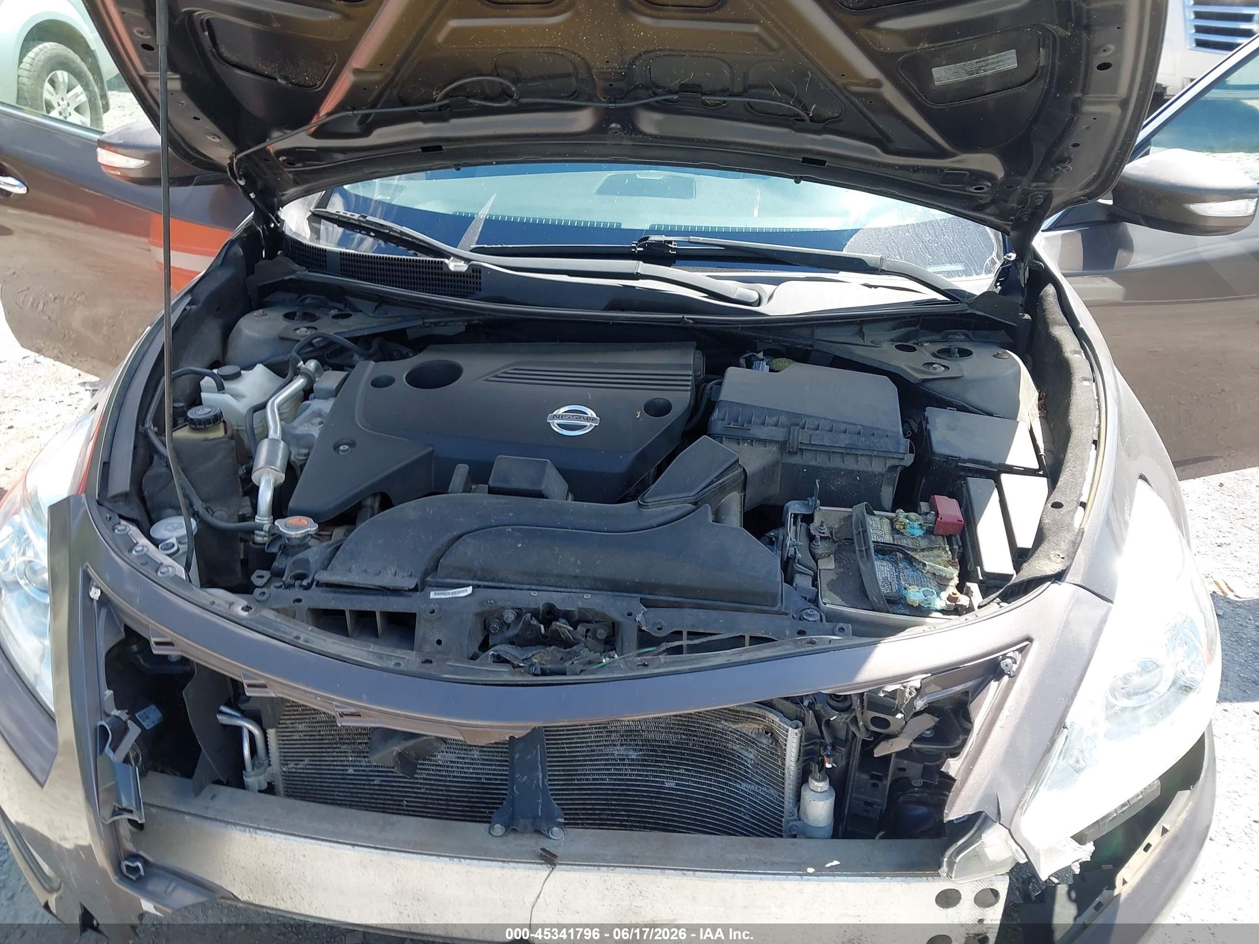 2014 Nissan Altima 2.5 Sl Gray vin: 1N4AL3AP0EC168225