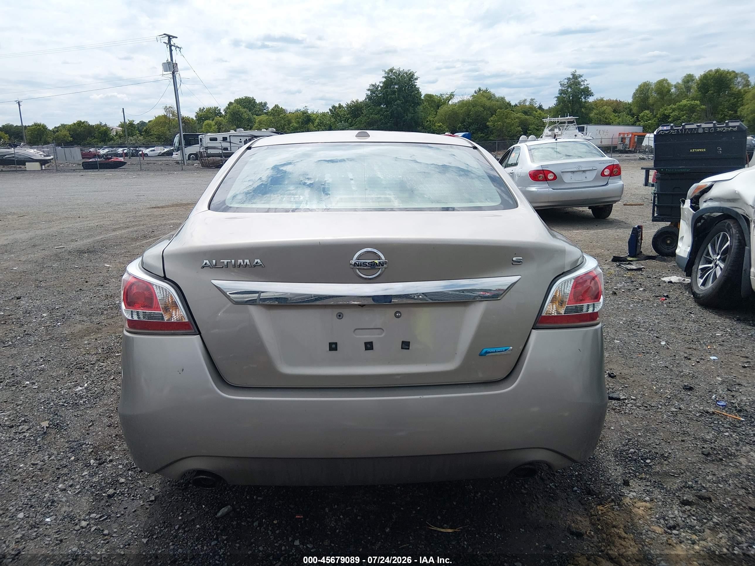 2014 Nissan Altima 2.5 S Beige vin: 1N4AL3AP0EC169729