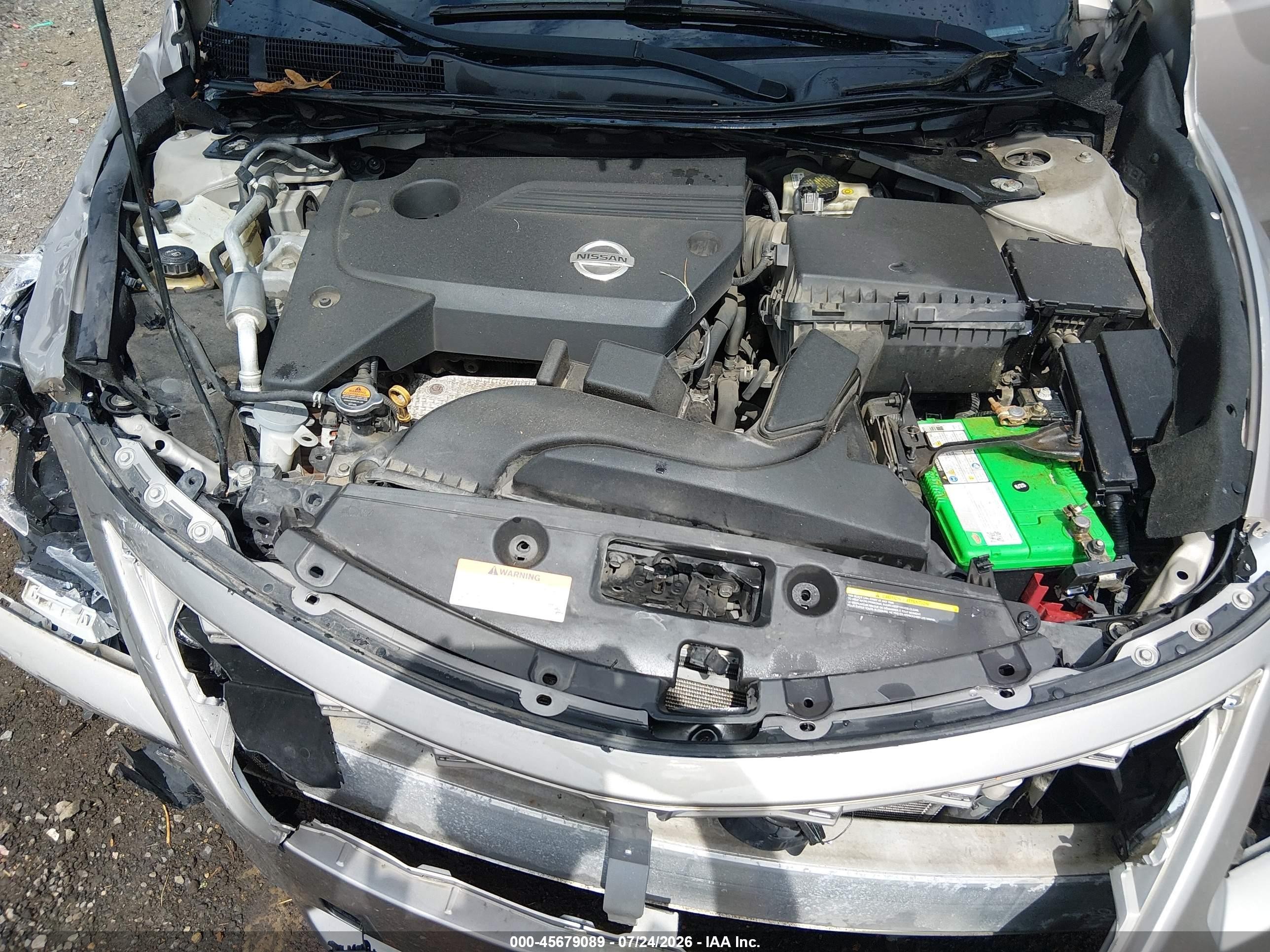 2014 Nissan Altima 2.5 S Beige vin: 1N4AL3AP0EC169729