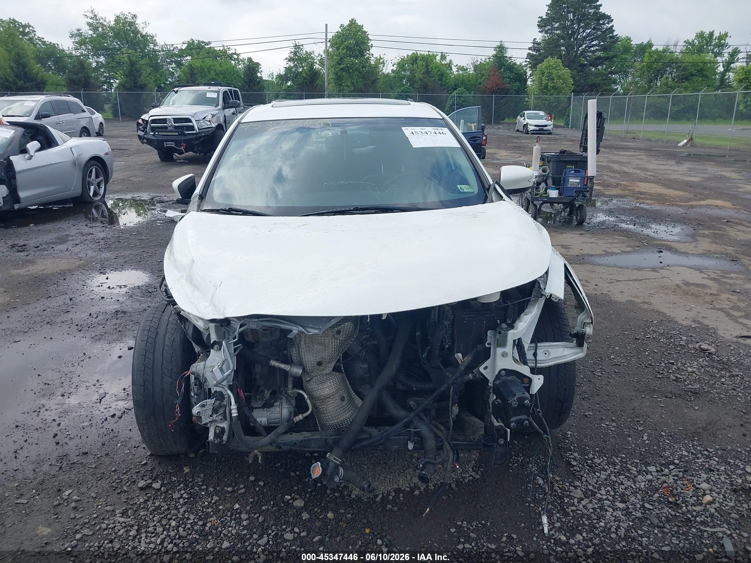2014 Nissan Altima 2.5 Sl Белый vin: 1N4AL3AP0EC170086