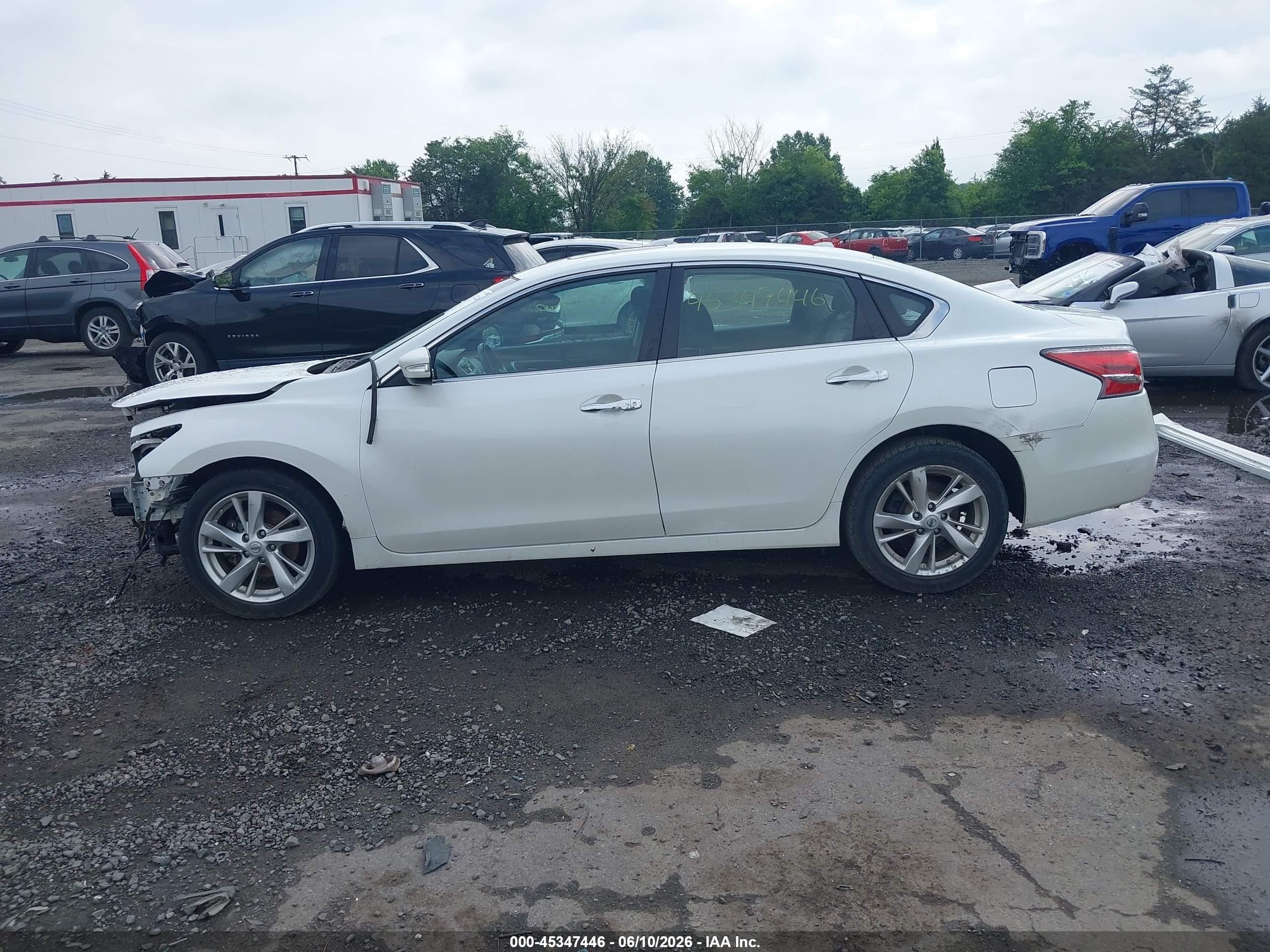 2014 Nissan Altima 2.5 Sl Белый vin: 1N4AL3AP0EC170086