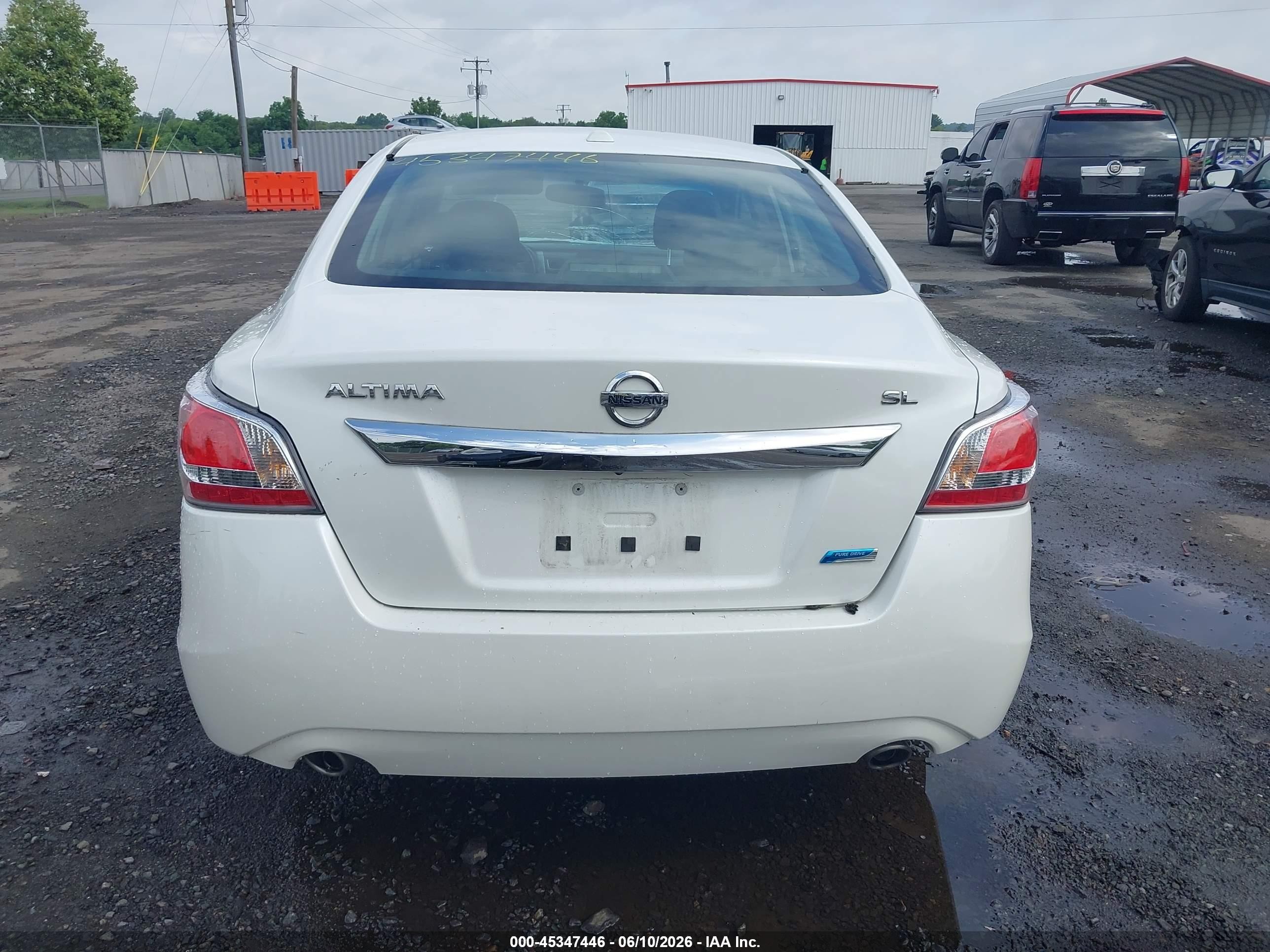 2014 Nissan Altima 2.5 Sl Белый vin: 1N4AL3AP0EC170086