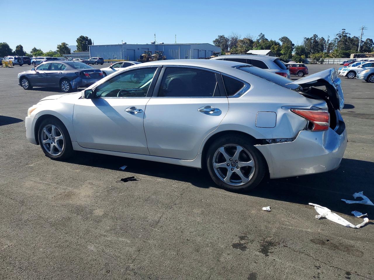 2014 Nissan Altima 2.5 S Silver vin: 1N4AL3AP0EC172291
