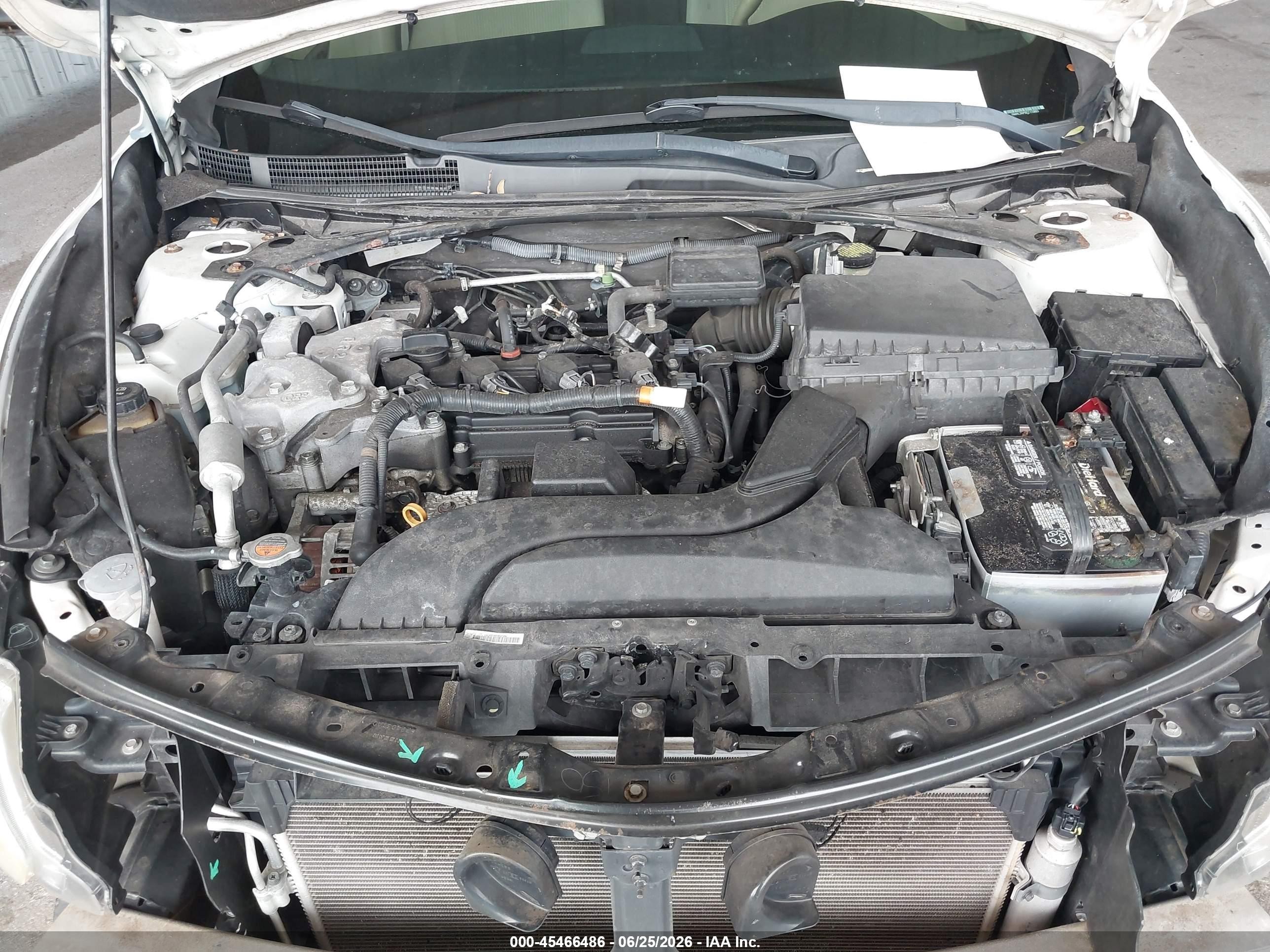 2014 Nissan Altima 2.5 Sv White vin: 1N4AL3AP0EC173683