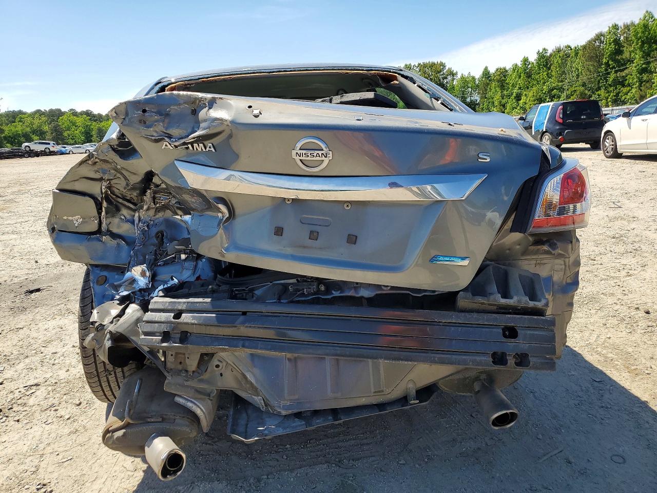 2014 Nissan Altima 2.5 S Gray vin: 1N4AL3AP0EC177653