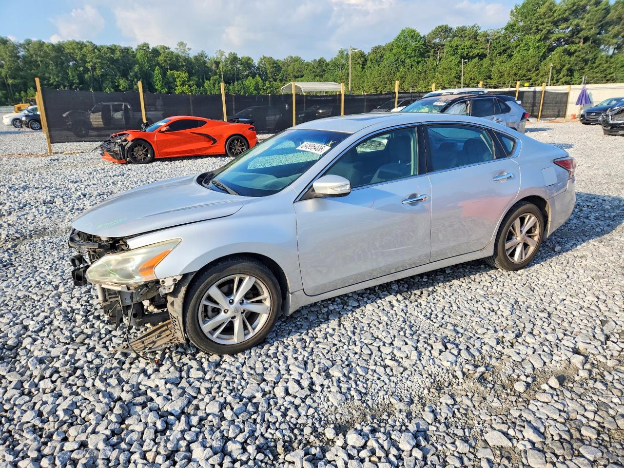 2014 Nissan Altima 2.5 Sv Silver vin: 1N4AL3AP0EC183386
