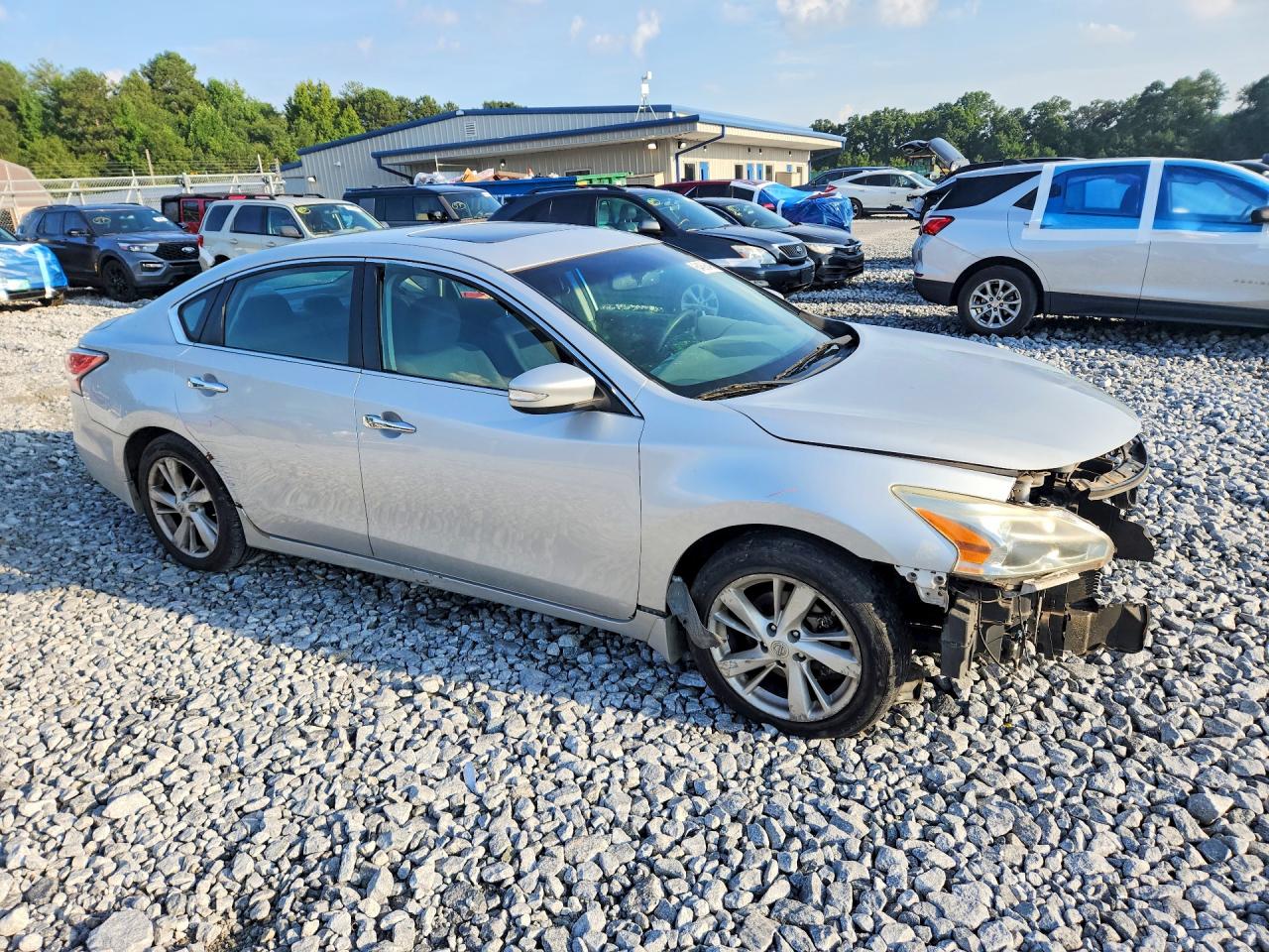 2014 Nissan Altima 2.5 Sv Silver vin: 1N4AL3AP0EC183386