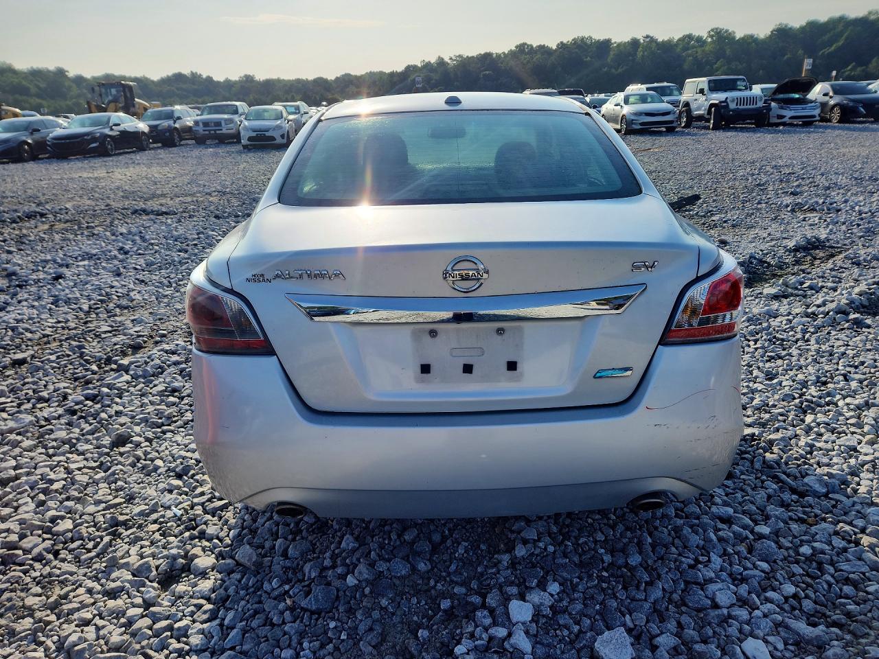 2014 Nissan Altima 2.5 Sv Silver vin: 1N4AL3AP0EC183386