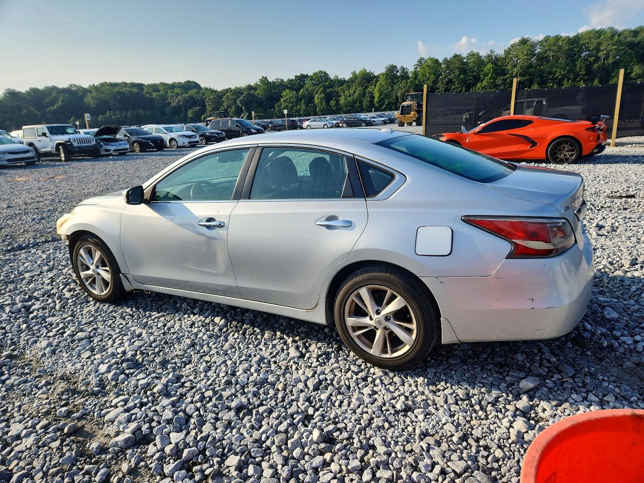 2014 Nissan Altima 2.5 Sv Silver vin: 1N4AL3AP0EC183386