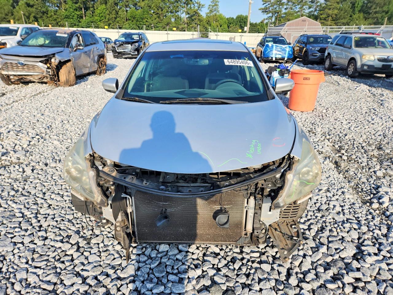 2014 Nissan Altima 2.5 Sv Silver vin: 1N4AL3AP0EC183386