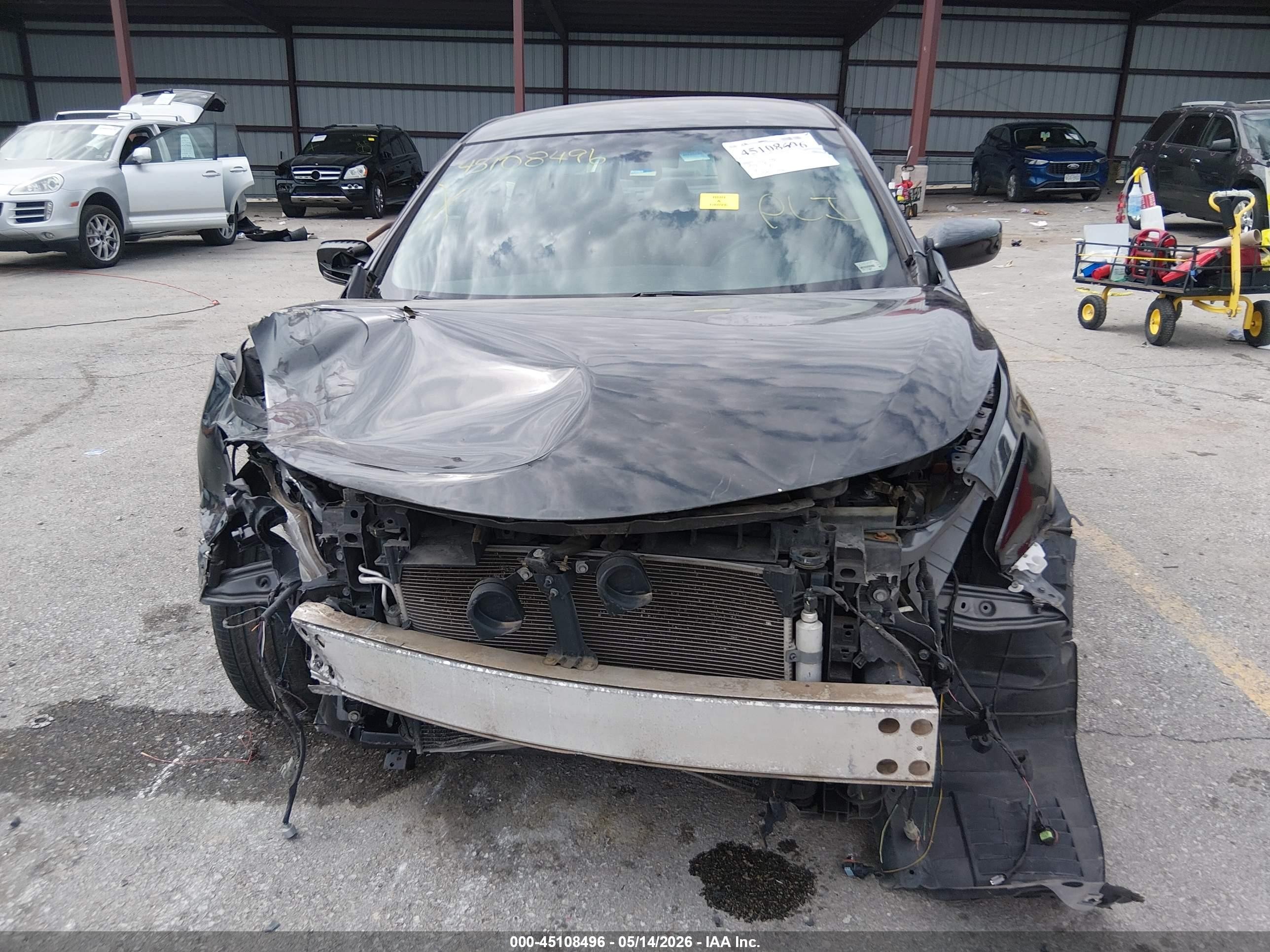 2014 Nissan Altima 2.5 S Black vin: 1N4AL3AP0EC184330