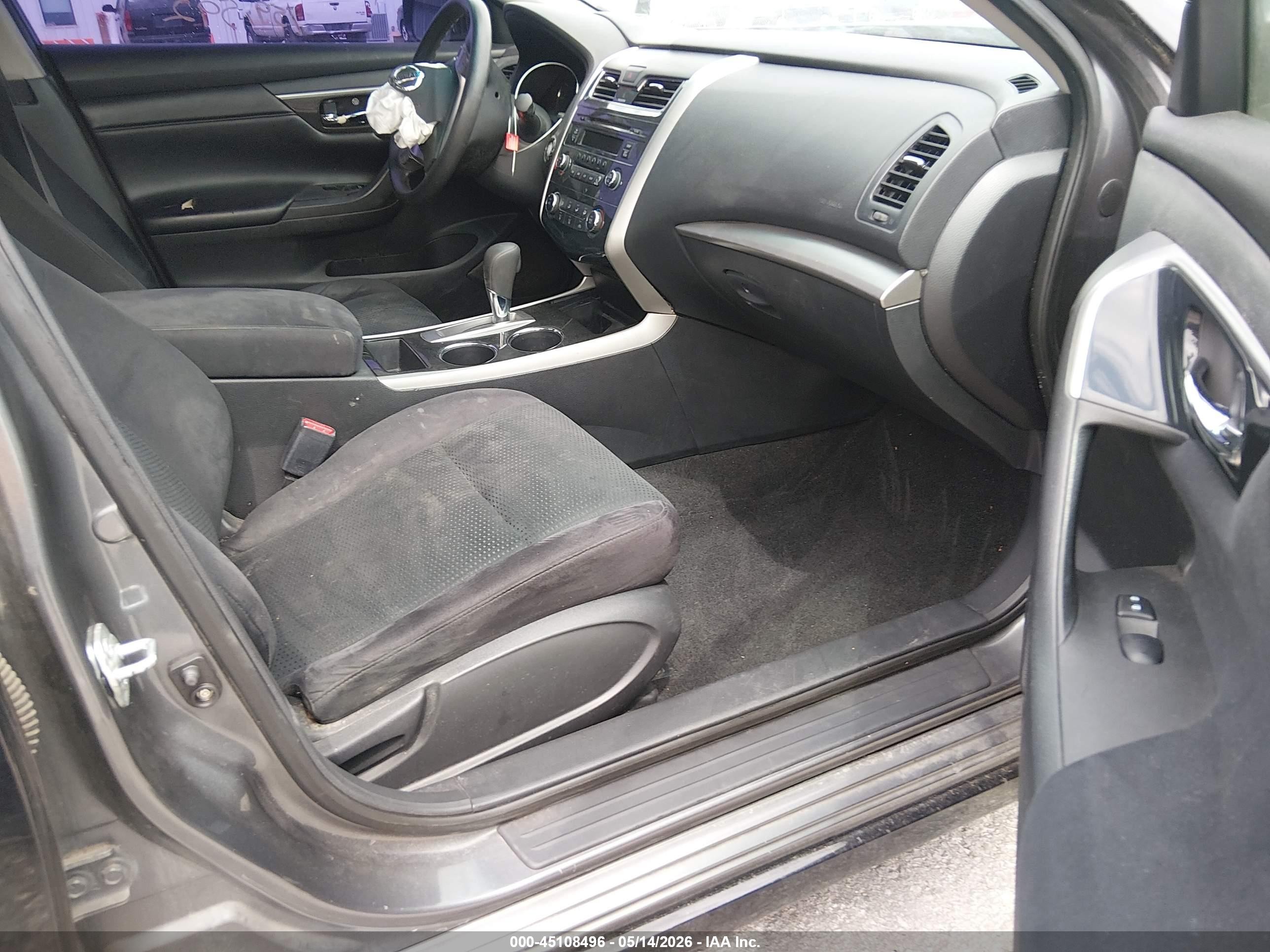2014 Nissan Altima 2.5 S Black vin: 1N4AL3AP0EC184330