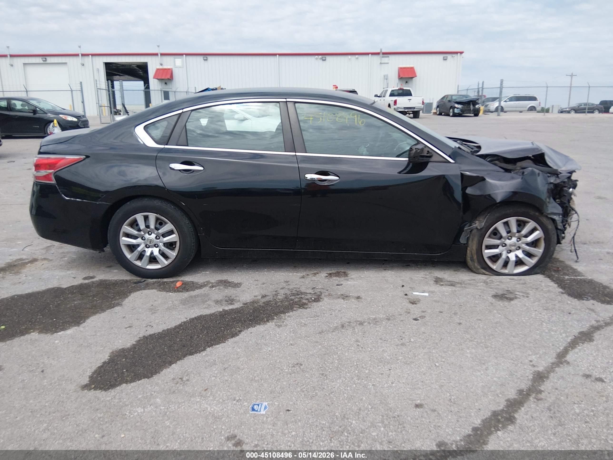 2014 Nissan Altima 2.5 S Black vin: 1N4AL3AP0EC184330