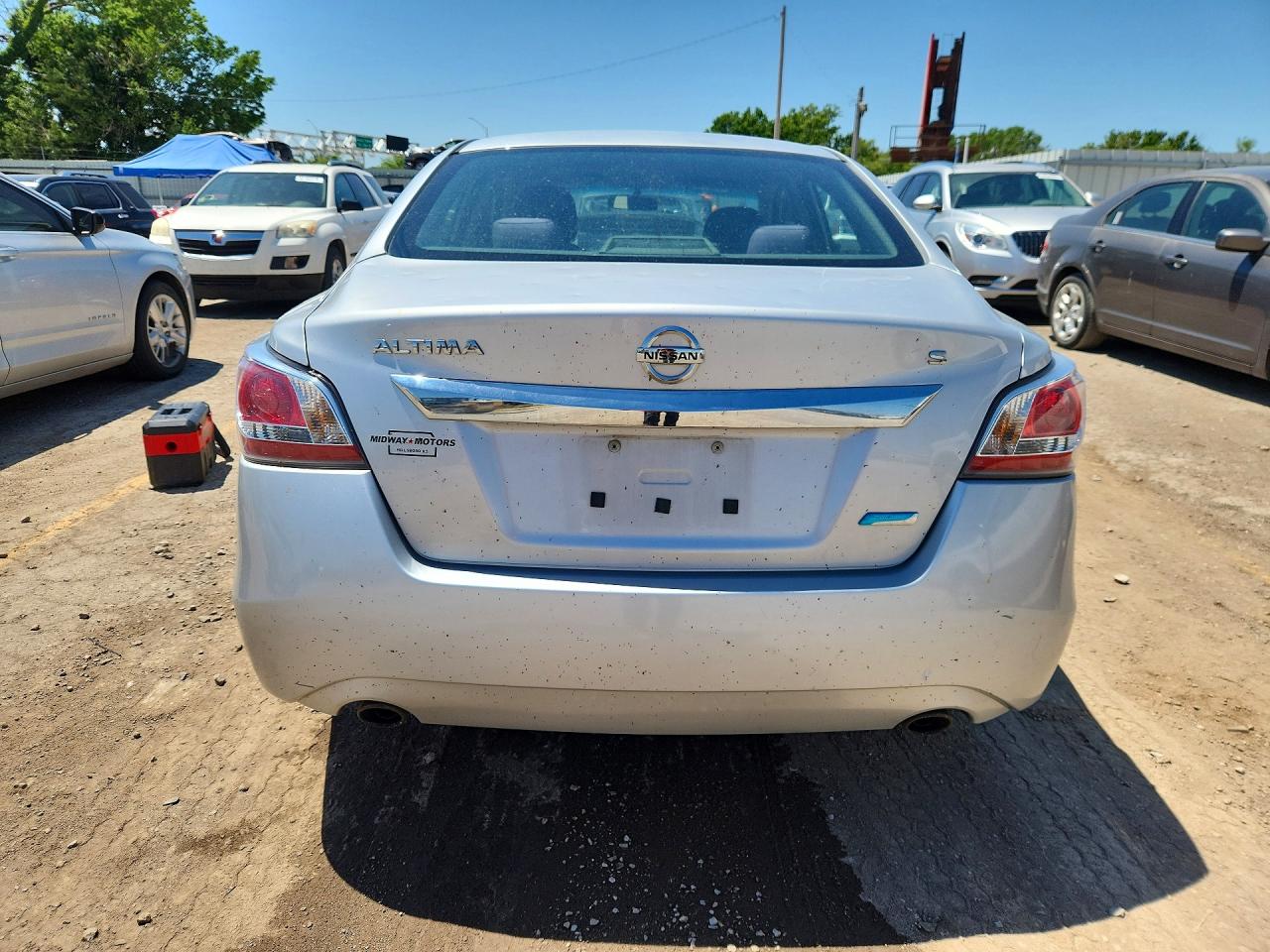 2014 Nissan Altima 2.5 S Silver vin: 1N4AL3AP0EC197336
