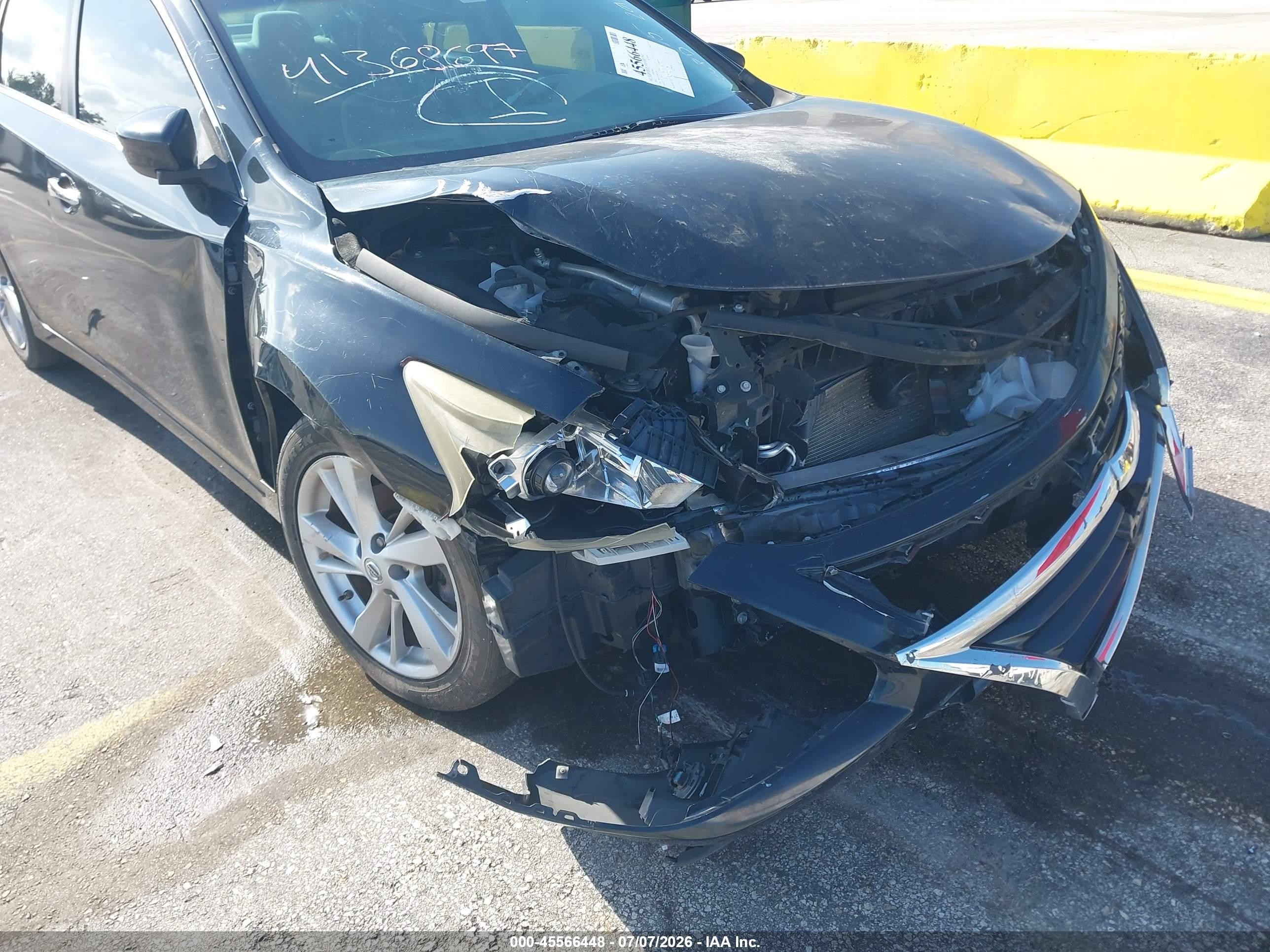 2014 Nissan Altima 2.5 Sv Black vin: 1N4AL3AP0EC202017
