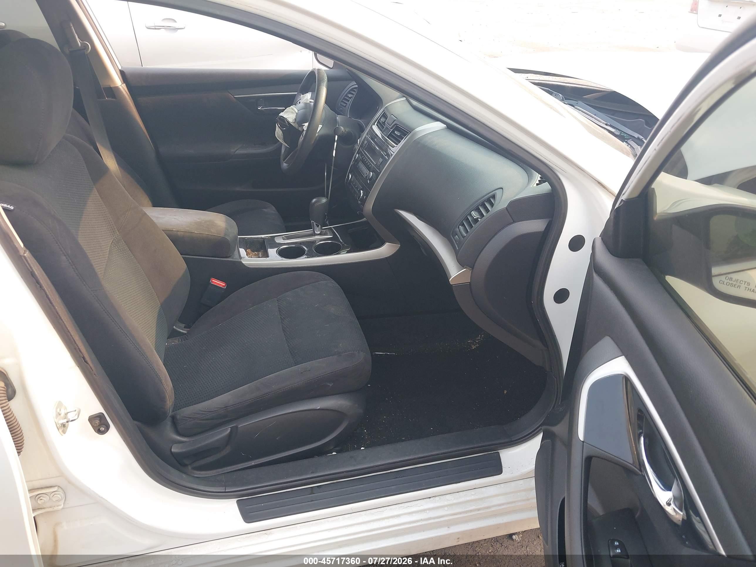 2014 Nissan Altima 2.5/2.5 S/2.5 Sl/2.5 Sv White vin: 1N4AL3AP0EC202180