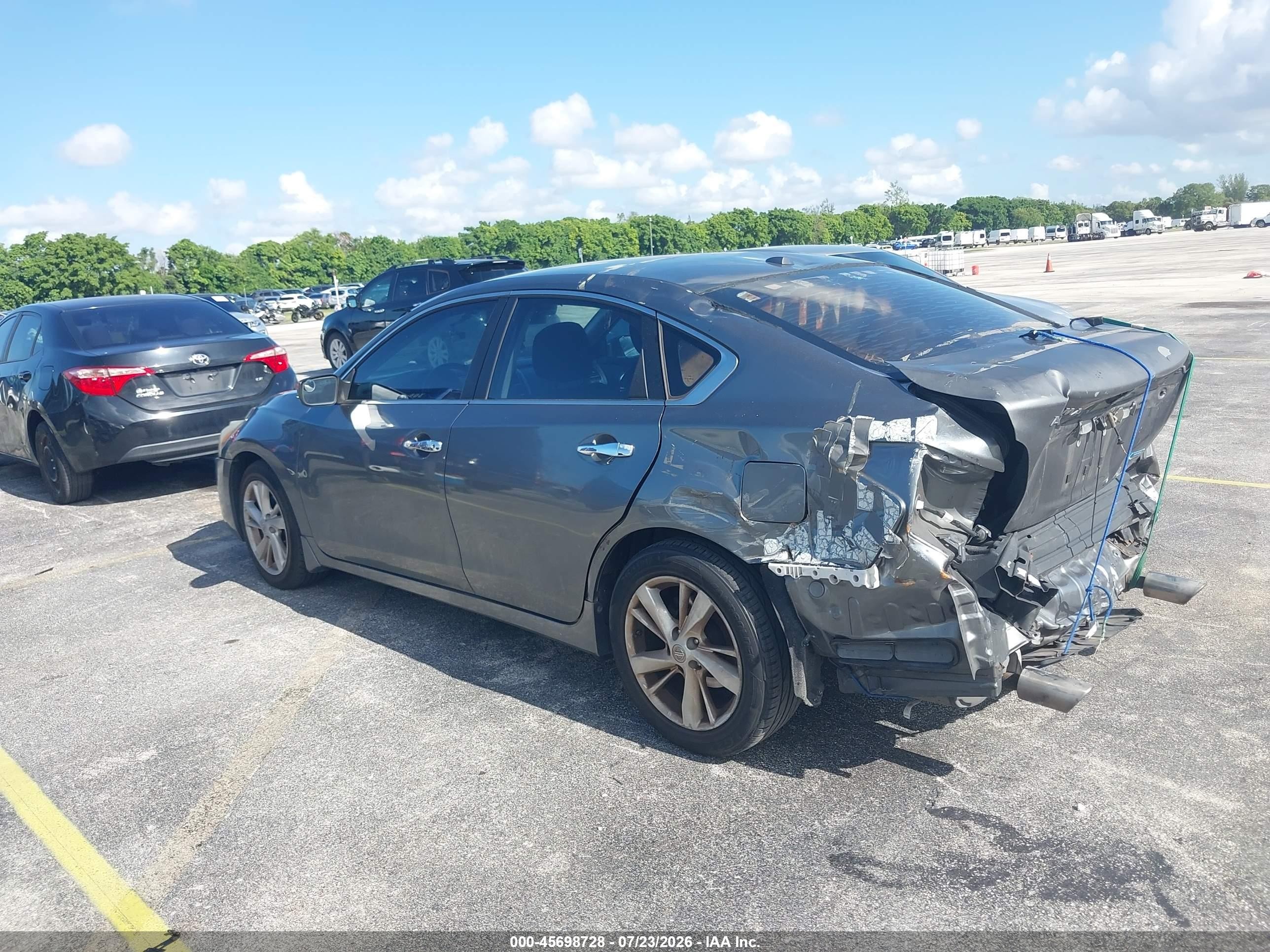 2014 Nissan Altima 2.5 Sv Gray vin: 1N4AL3AP0EC268583