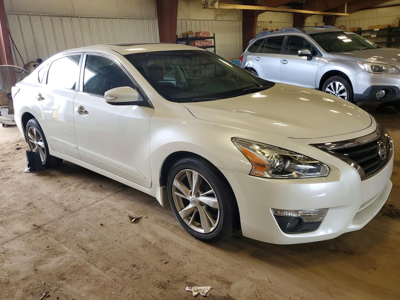 2014 Nissan Altima 2.5 Sv Белый vin: 1N4AL3AP0EC283326