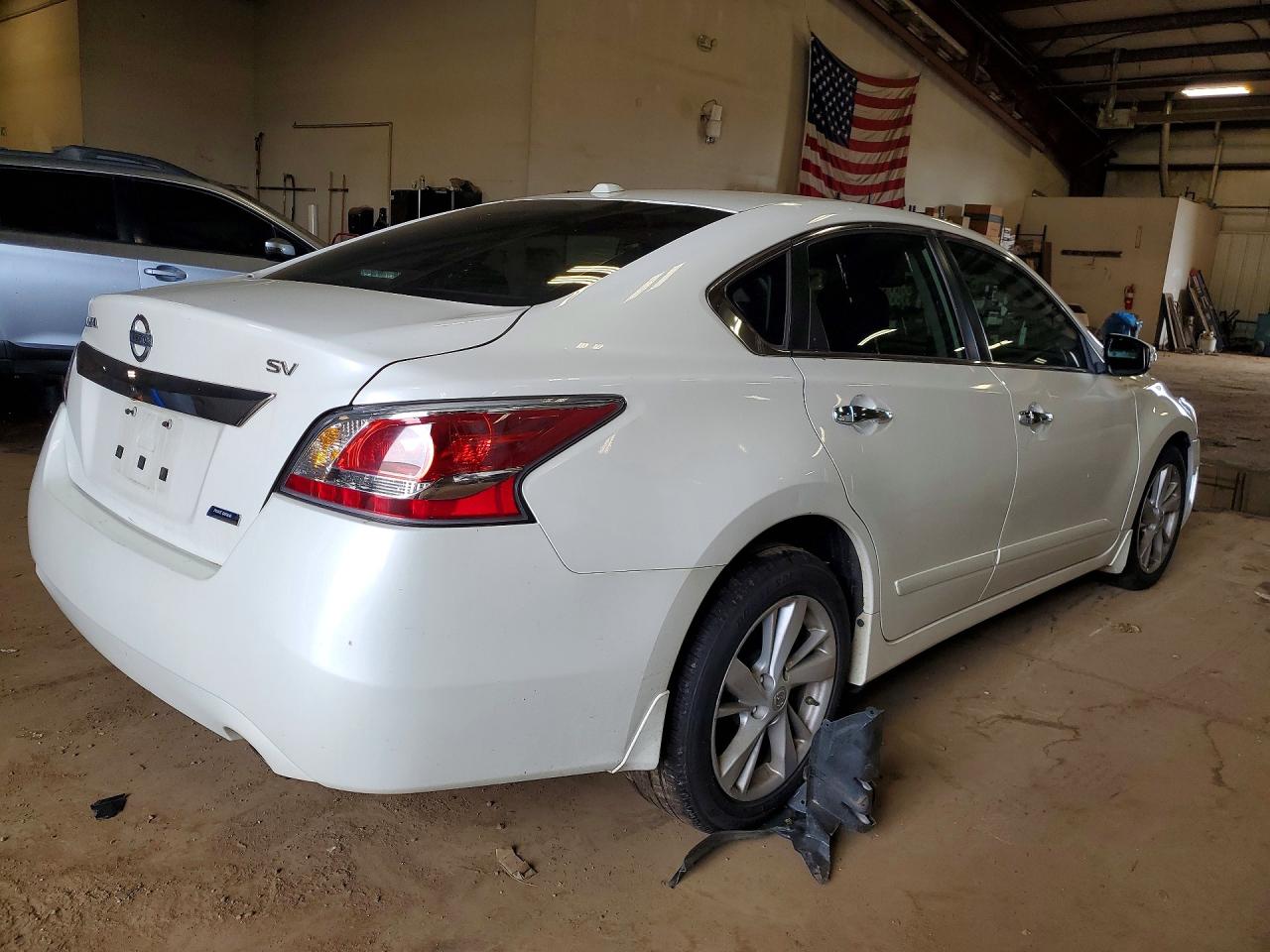 2014 Nissan Altima 2.5 Sv Белый vin: 1N4AL3AP0EC283326