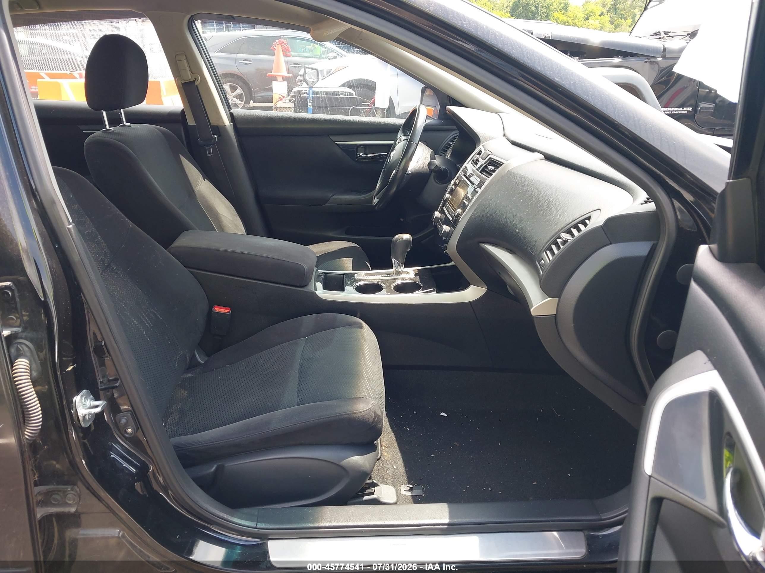 2014 Nissan Altima 2.5 Sv Black vin: 1N4AL3AP0EC285996