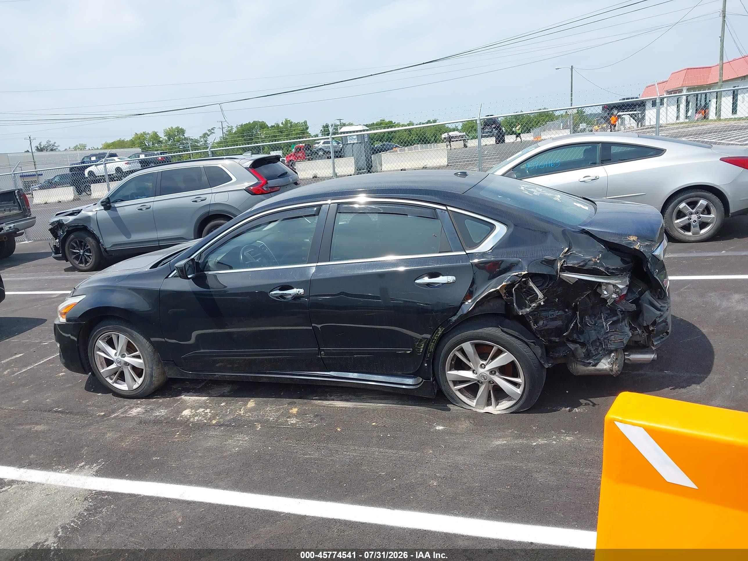 2014 Nissan Altima 2.5 Sv Black vin: 1N4AL3AP0EC285996