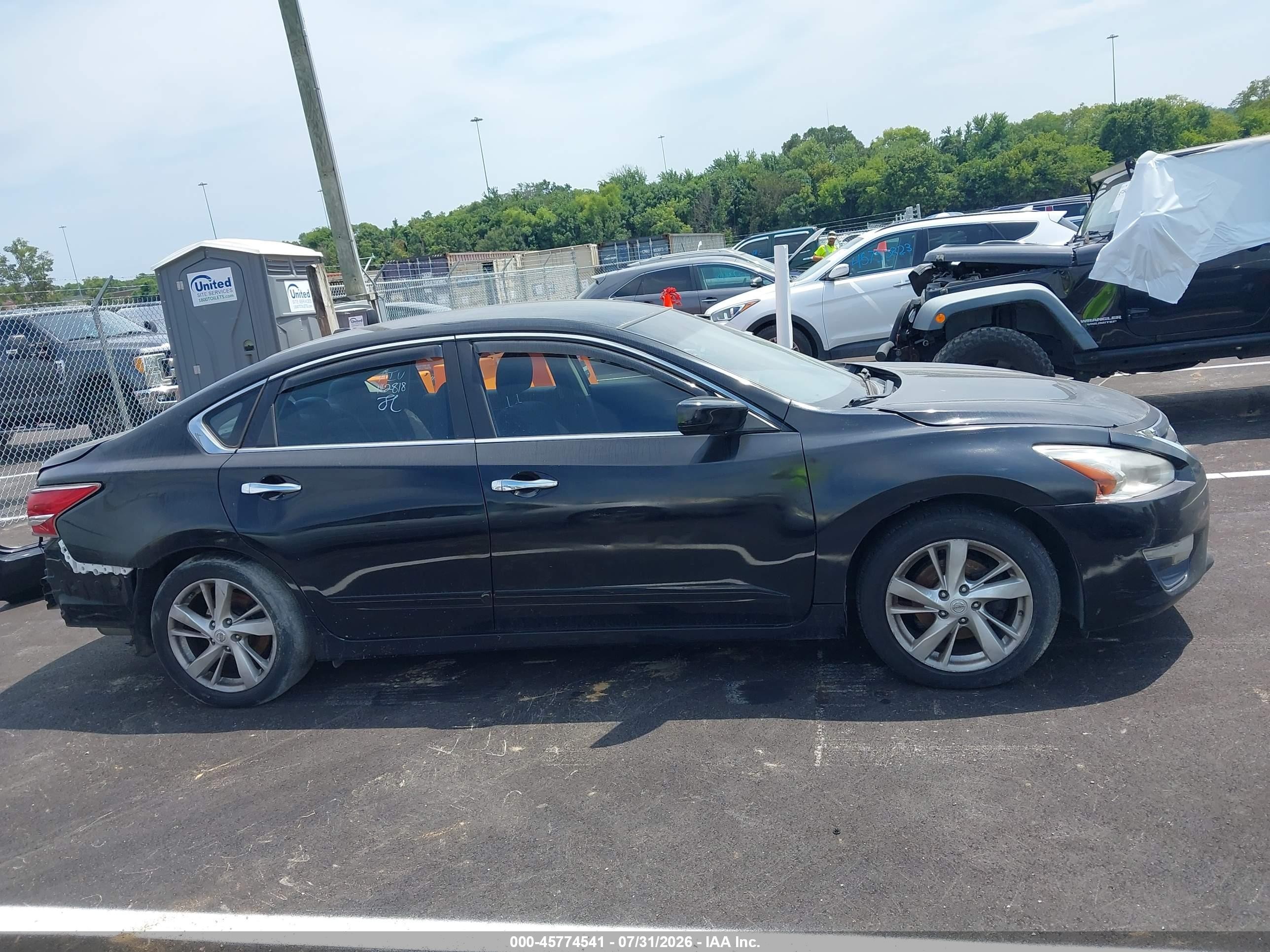 2014 Nissan Altima 2.5 Sv Black vin: 1N4AL3AP0EC285996