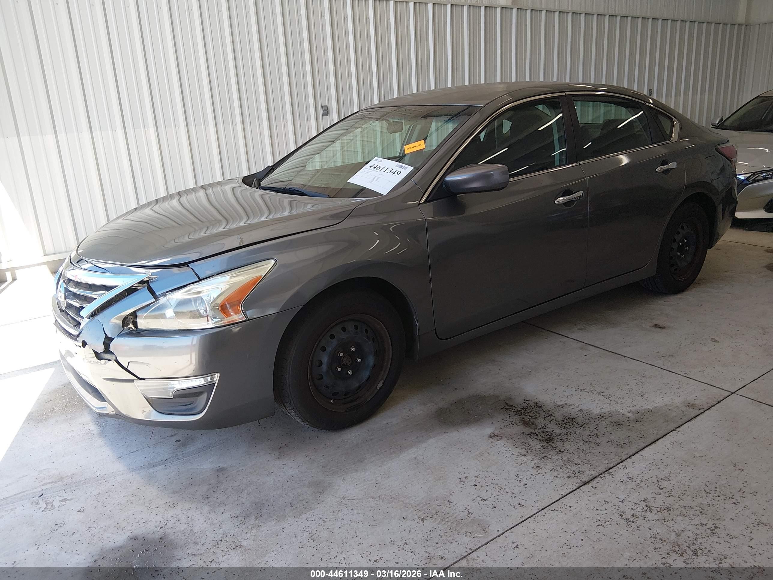 2014 Nissan Altima 2.5/2.5 S/2.5 Sl/2.5 Sv Gray vin: 1N4AL3AP0EC289417