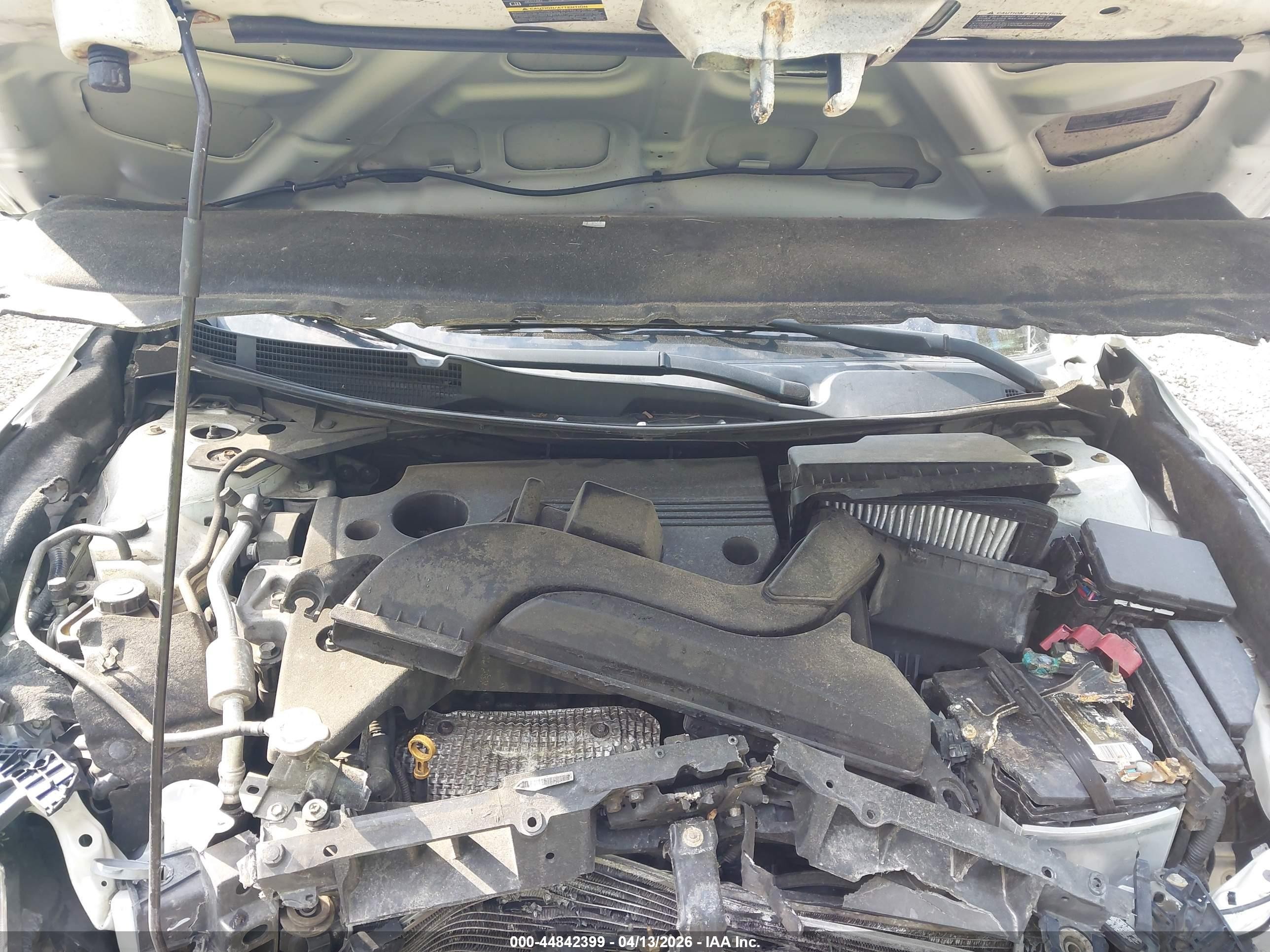 2014 Nissan Altima 2.5 S Белый vin: 1N4AL3AP0EC294536