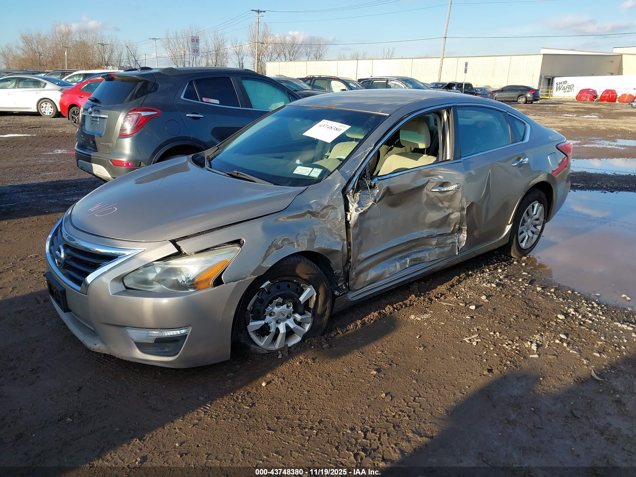 2014 Nissan Altima 2.5/2.5 S/2.5 Sl/2.5 Sv Tan vin: 1N4AL3AP0EC297954