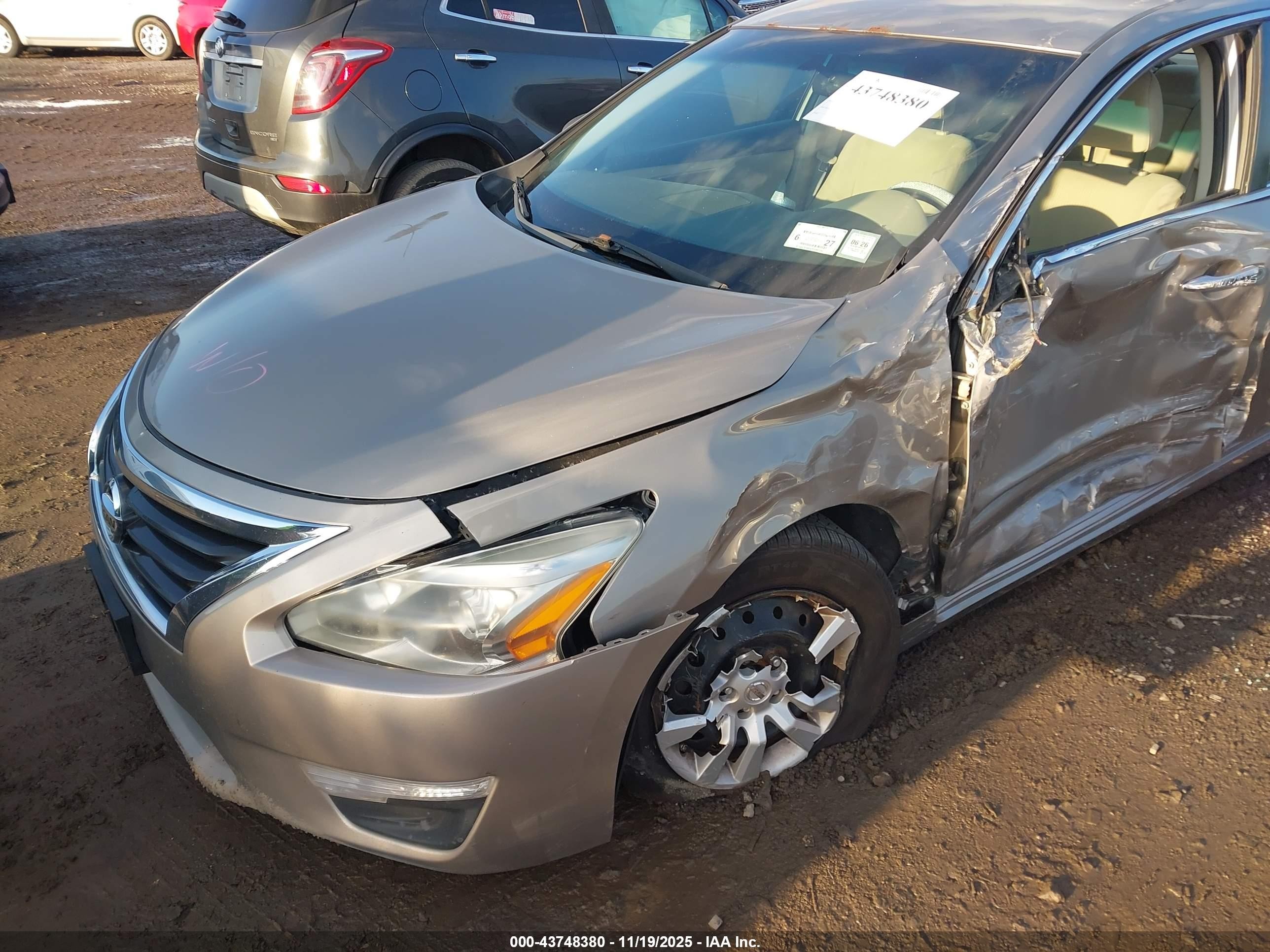 2014 Nissan Altima 2.5/2.5 S/2.5 Sl/2.5 Sv Tan vin: 1N4AL3AP0EC297954