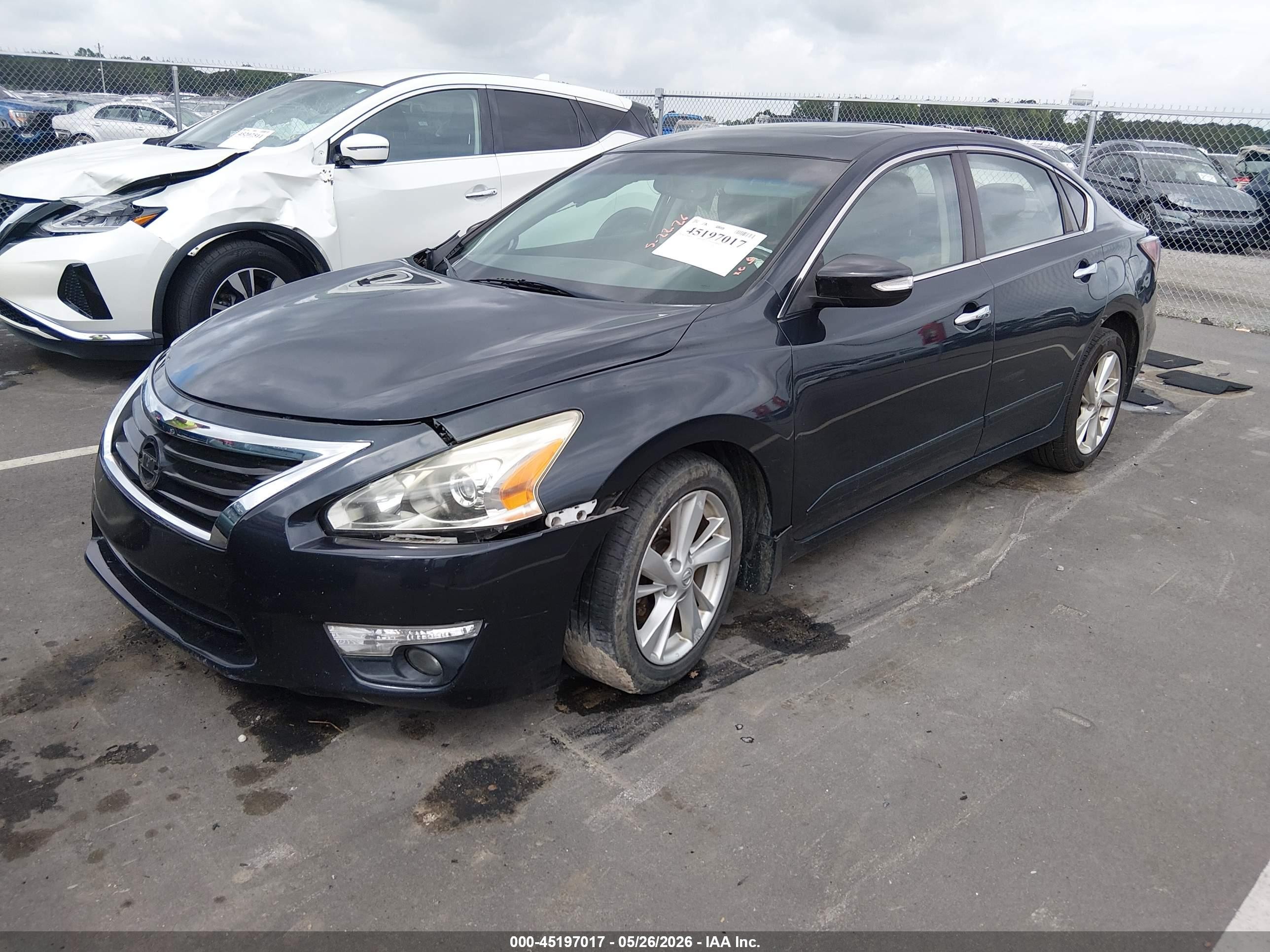 2014 Nissan Altima 2.5 Sl Blue vin: 1N4AL3AP0EC299607