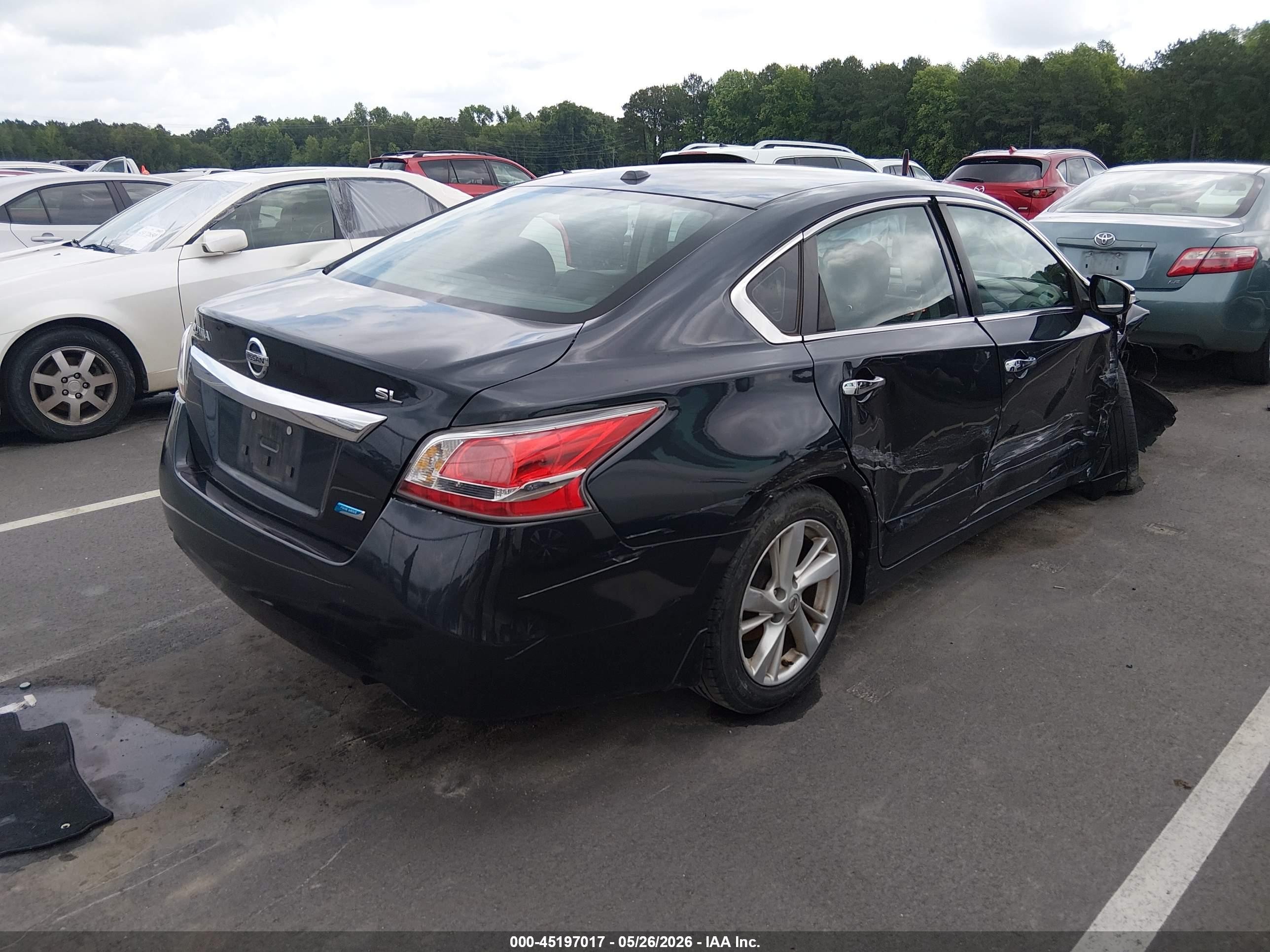 2014 Nissan Altima 2.5 Sl Blue vin: 1N4AL3AP0EC299607