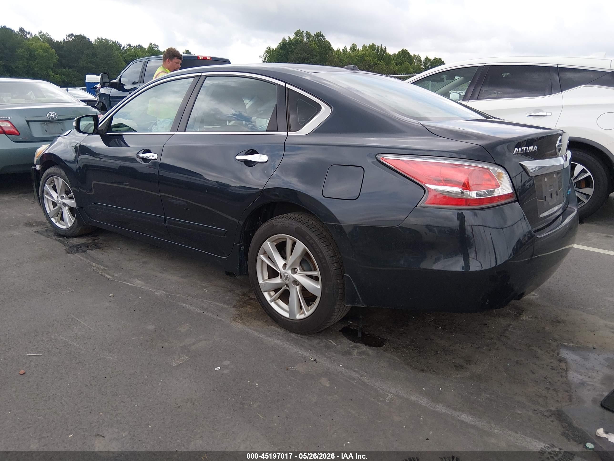 2014 Nissan Altima 2.5 Sl Blue vin: 1N4AL3AP0EC299607
