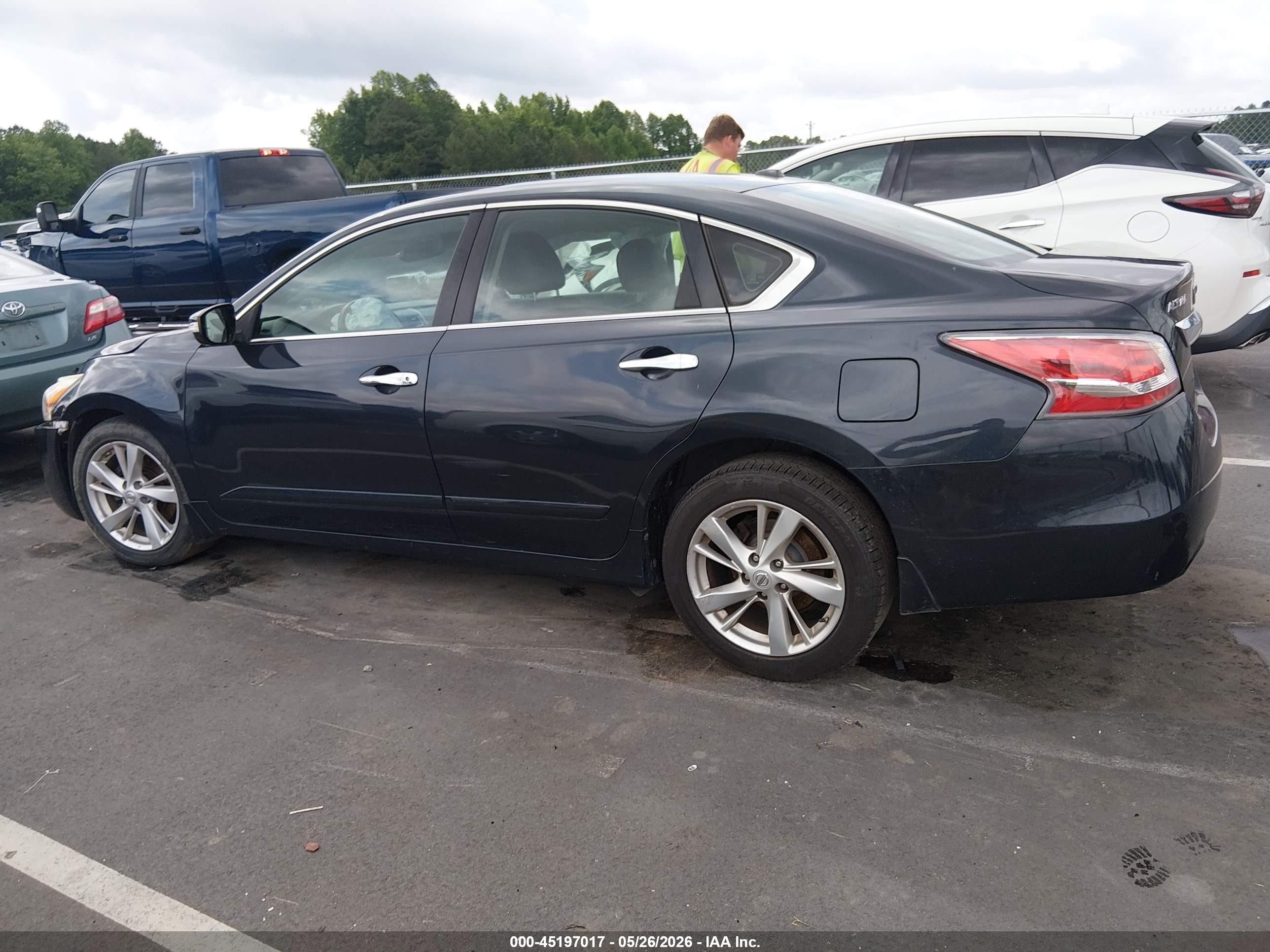 2014 Nissan Altima 2.5 Sl Blue vin: 1N4AL3AP0EC299607