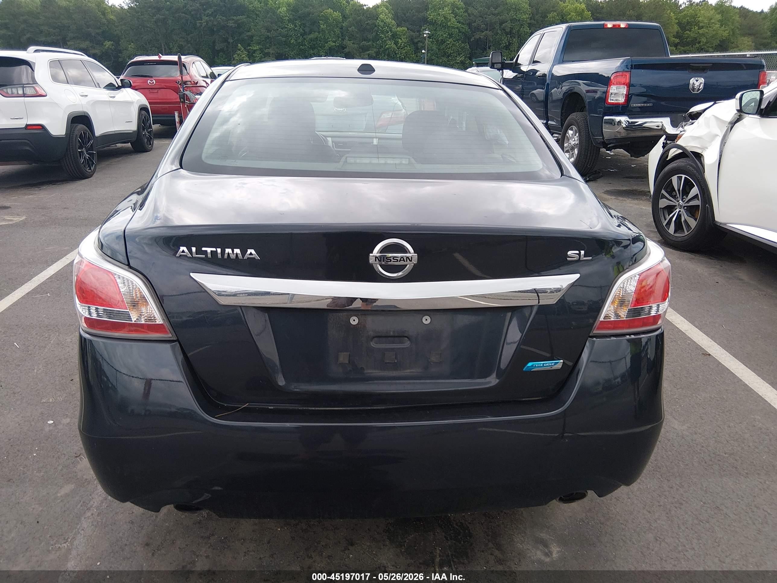 2014 Nissan Altima 2.5 Sl Blue vin: 1N4AL3AP0EC299607