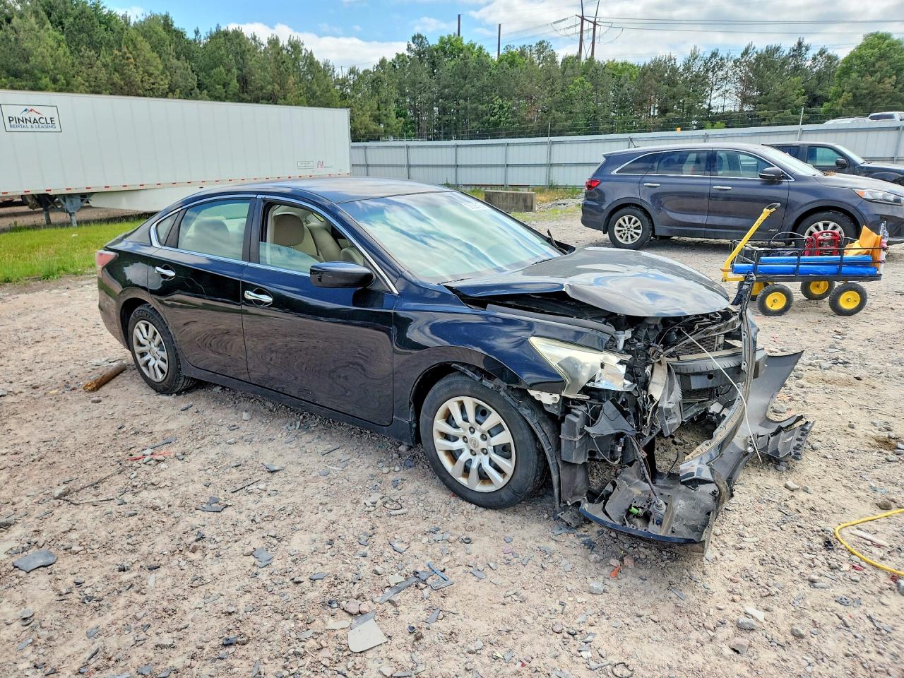 2014 Nissan Altima 2.5 Black vin: 1N4AL3AP0EC318947