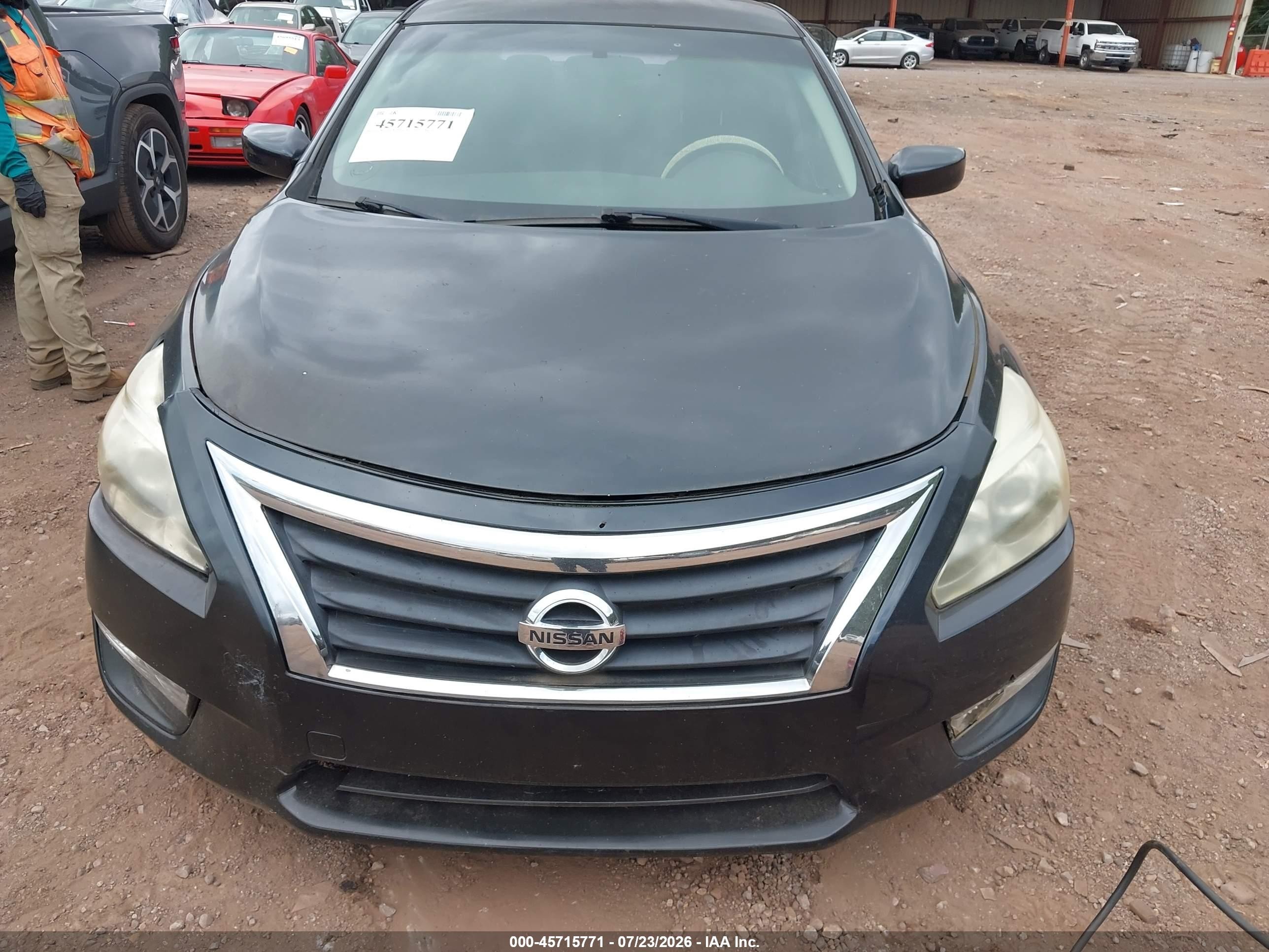 2014 Nissan Altima 2.5 S Black vin: 1N4AL3AP0EC320861