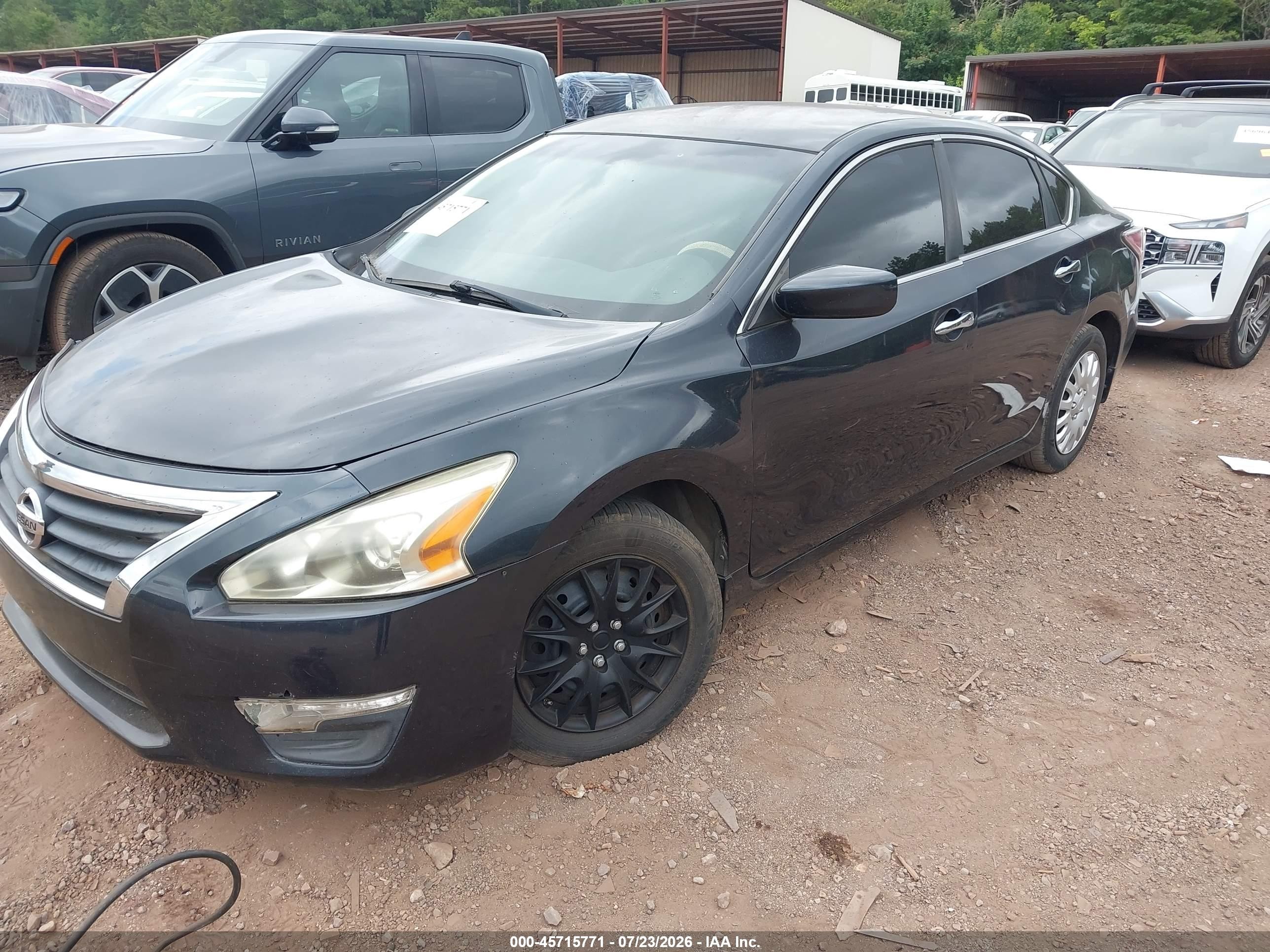 2014 Nissan Altima 2.5 S Black vin: 1N4AL3AP0EC320861