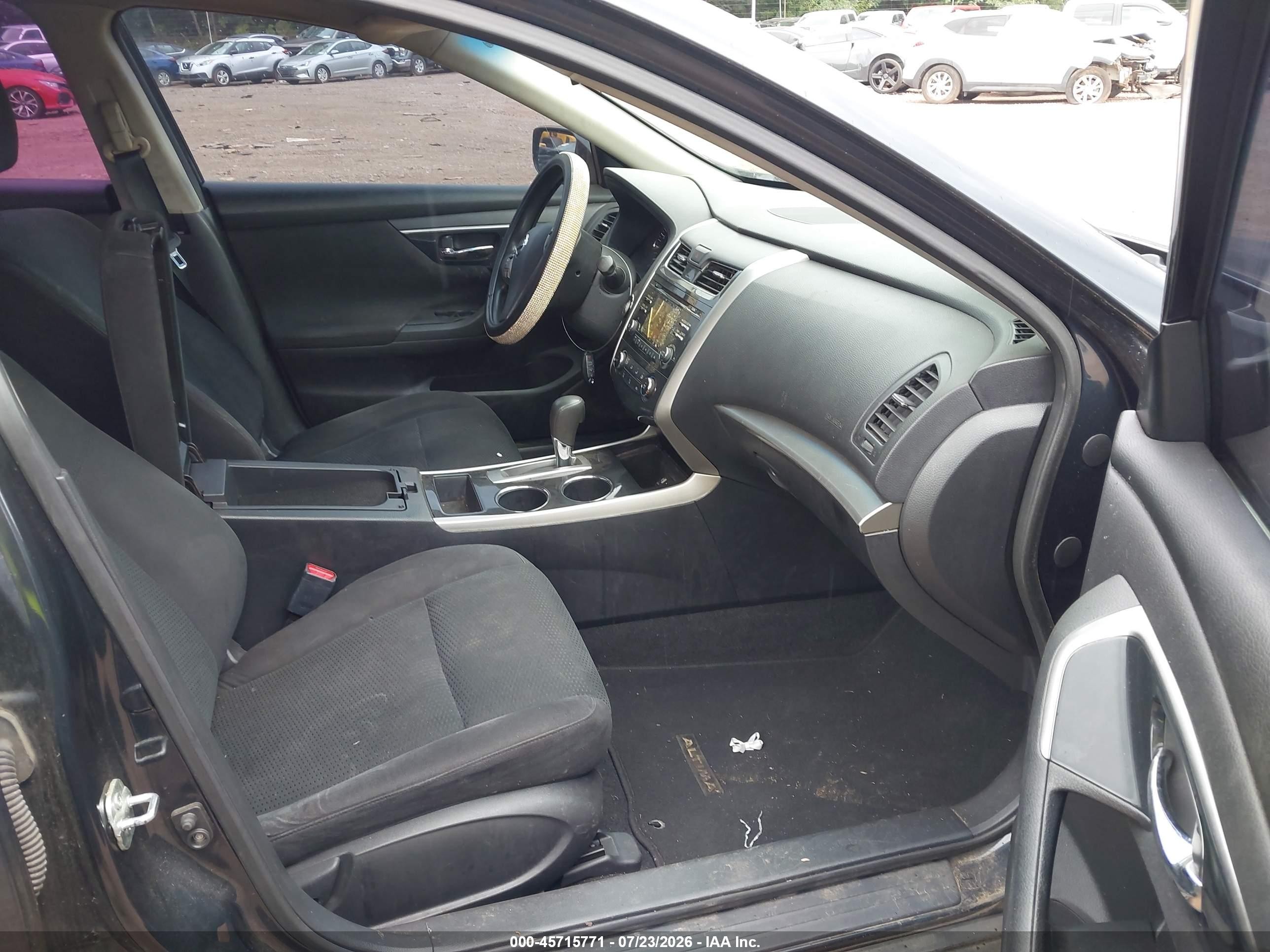 2014 Nissan Altima 2.5 S Black vin: 1N4AL3AP0EC320861