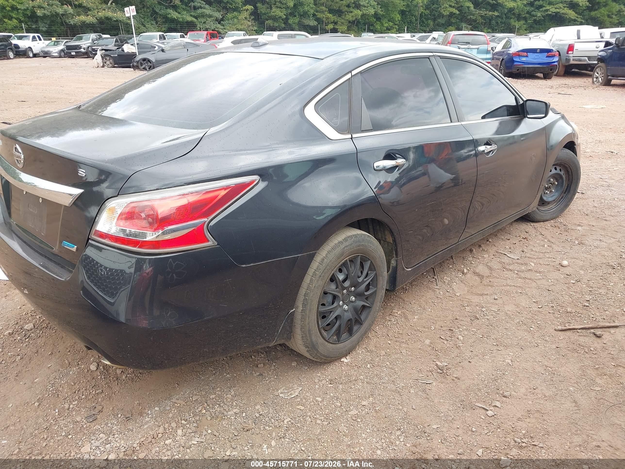 2014 Nissan Altima 2.5 S Black vin: 1N4AL3AP0EC320861