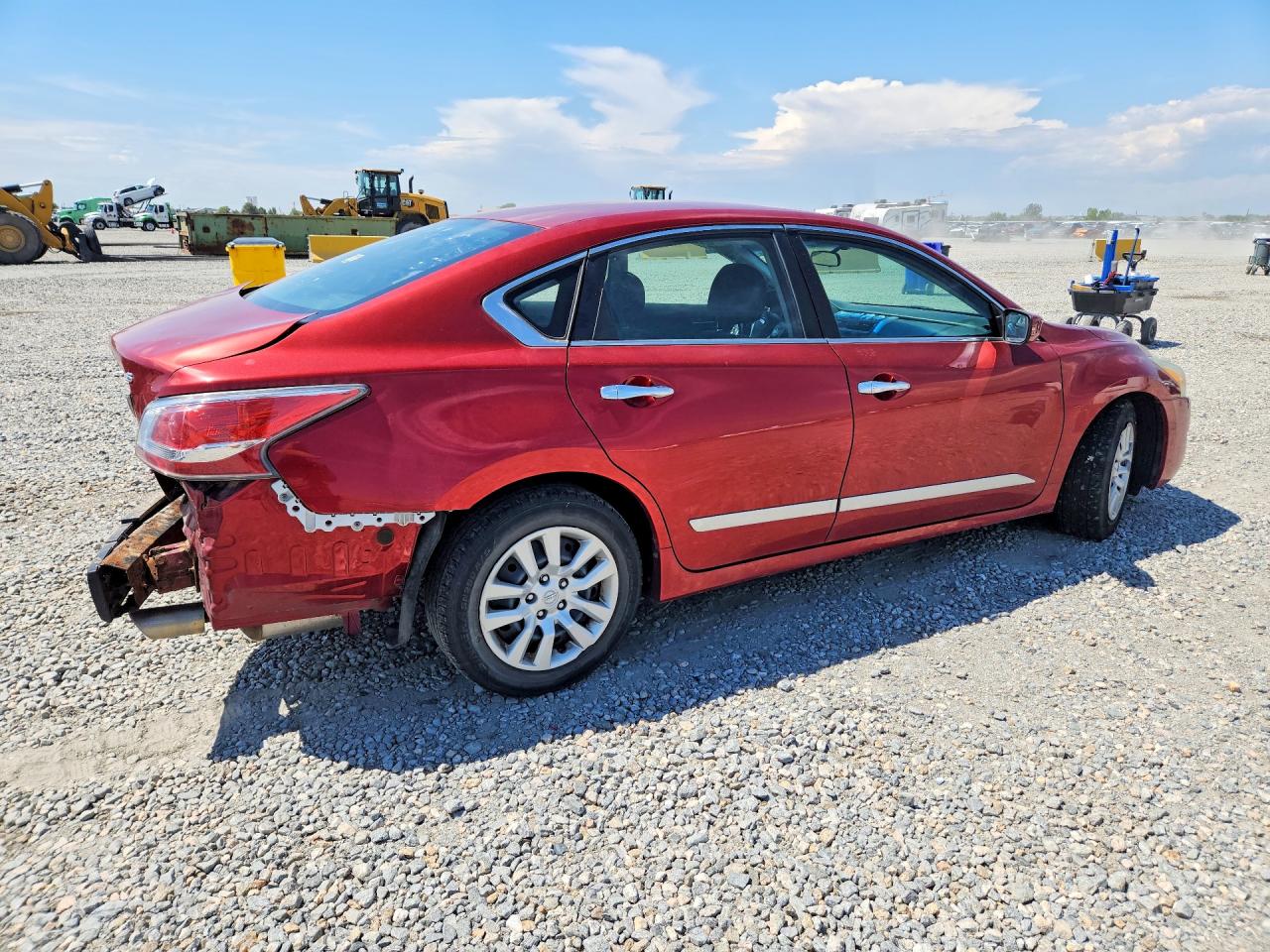 2014 Nissan Altima 2.5 S Red vin: 1N4AL3AP0EC325204