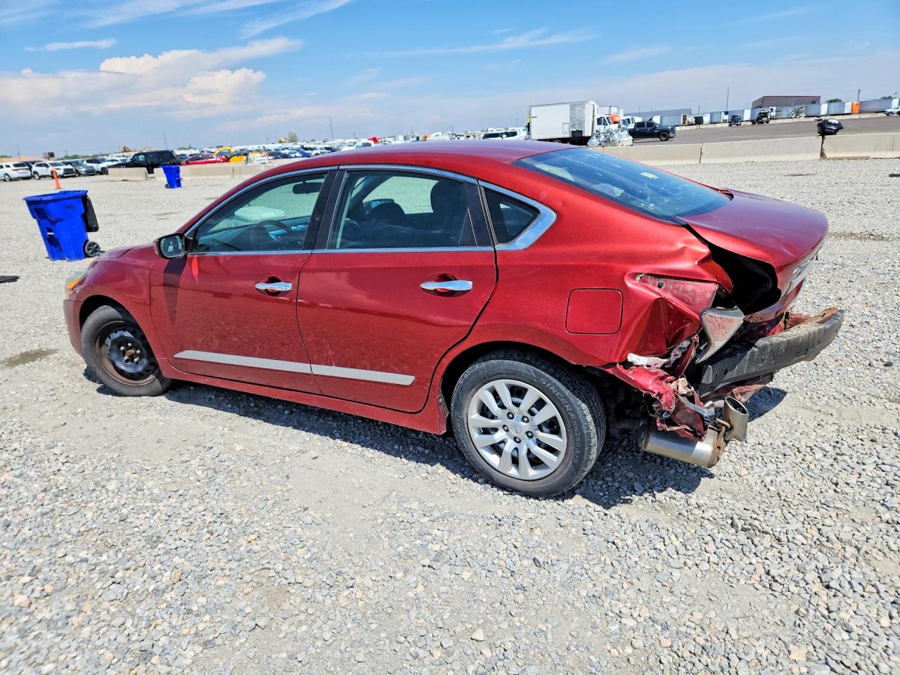 2014 Nissan Altima 2.5 S Red vin: 1N4AL3AP0EC325204
