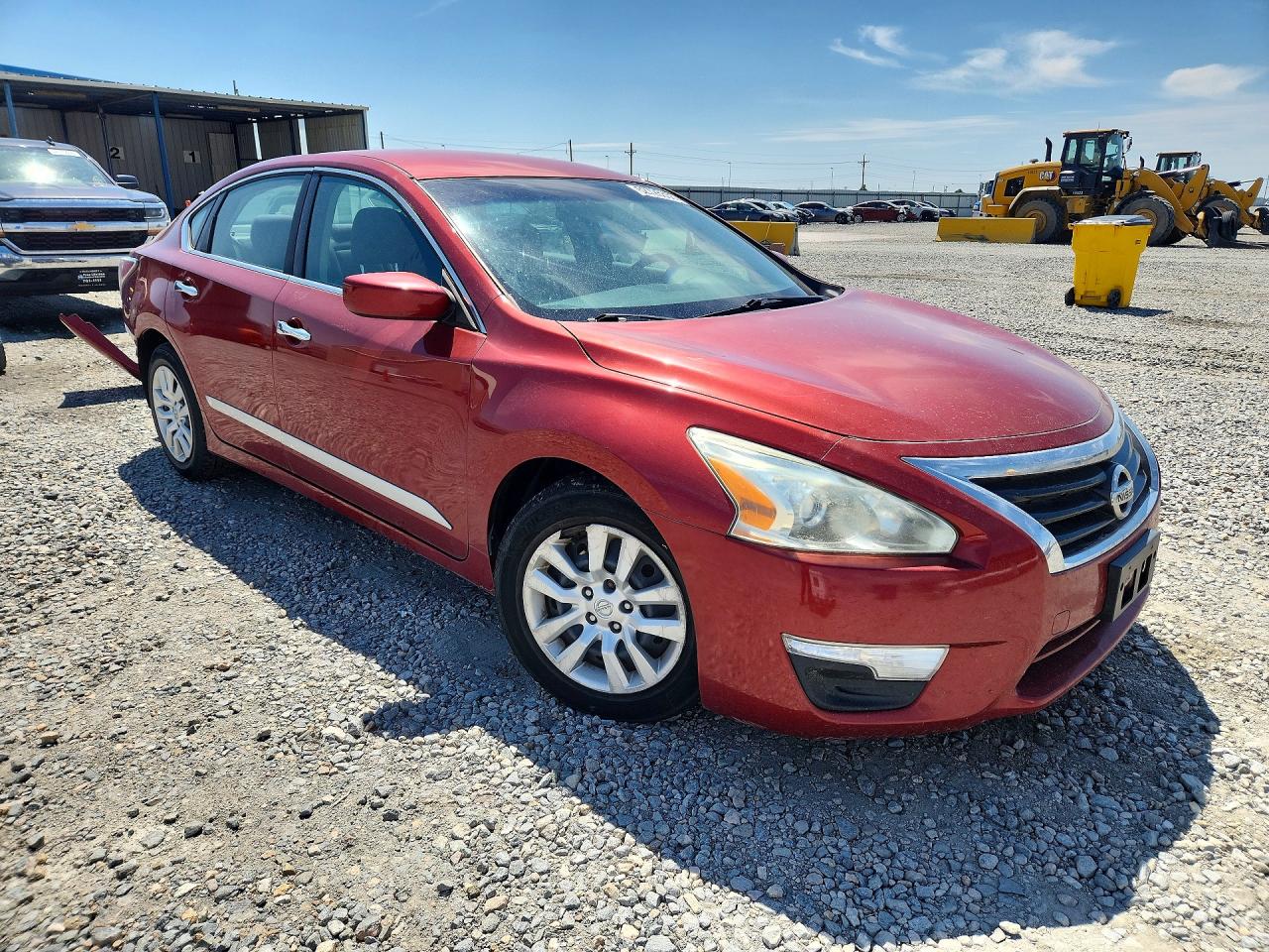 2014 Nissan Altima 2.5 S Red vin: 1N4AL3AP0EC325204